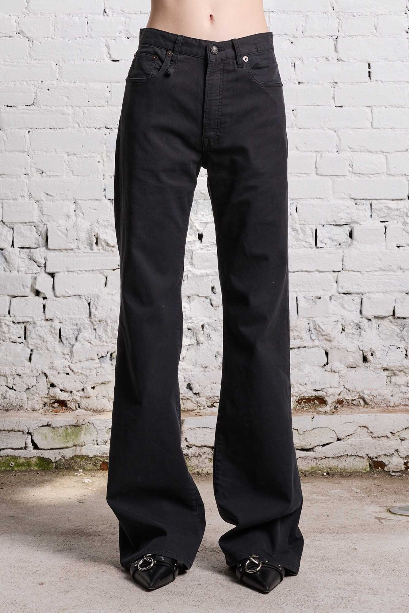 JANE JEAN BLACK BEDFORD CORD STRETCH R13