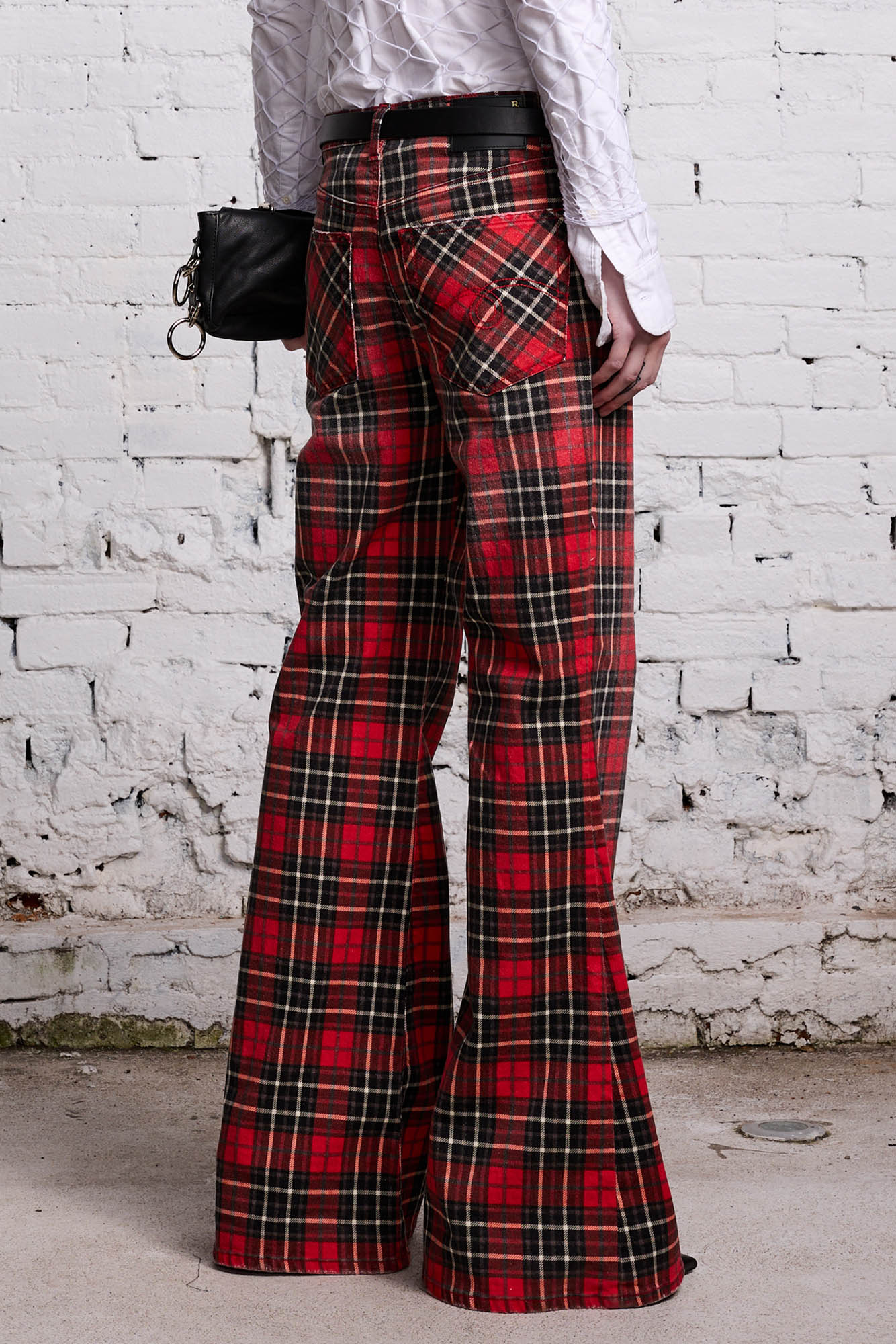 JANET JEAN RED PLAID R13