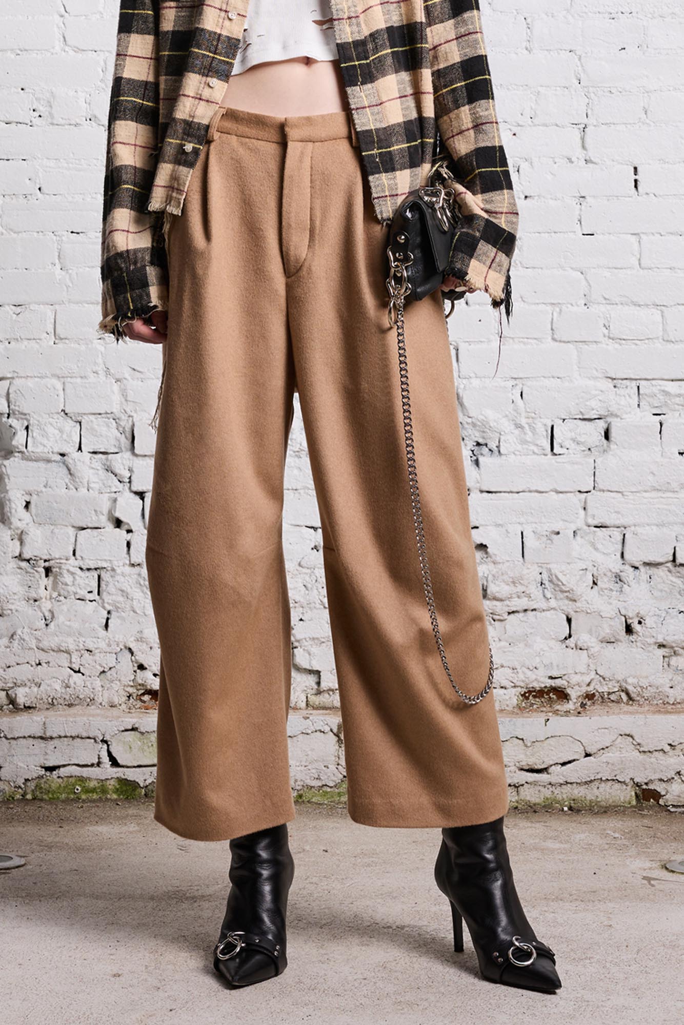 ARTICULATED KNEE TROUSER - CAMEL - R13