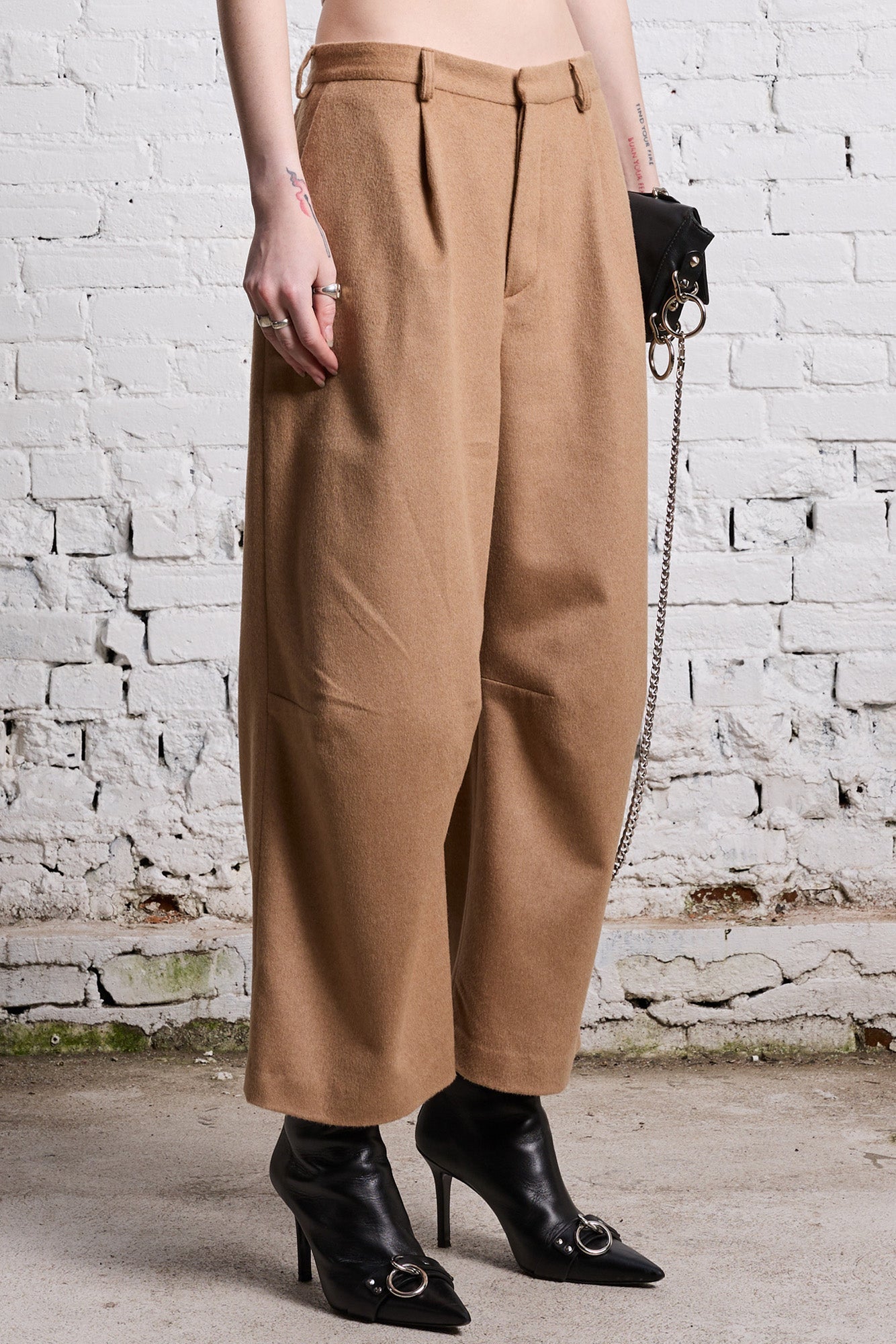 ARTICULATED KNEE TROUSER - CAMEL - R13