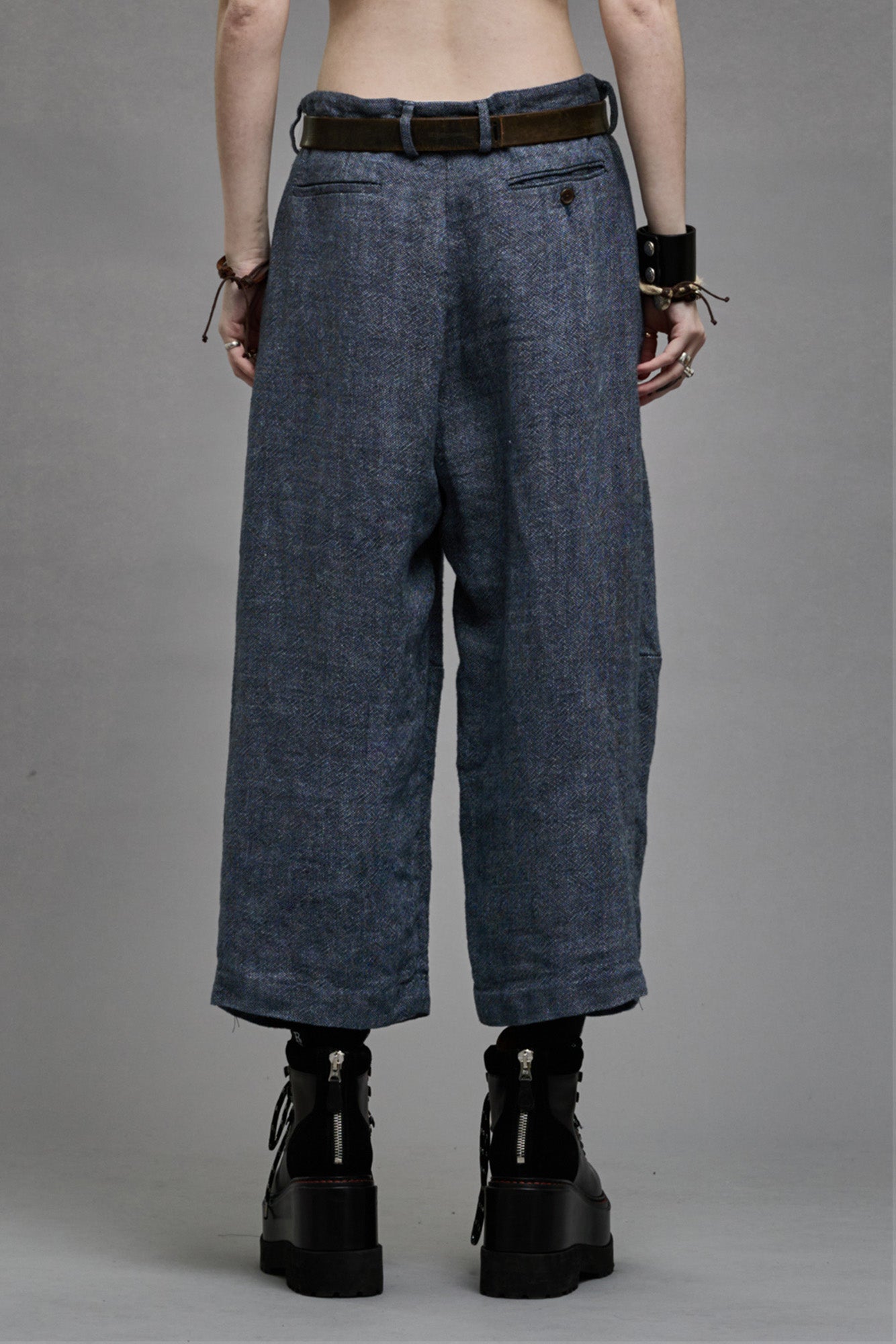 ARTICULATED KNEE TROUSER - LIGHT INDIGO - R13