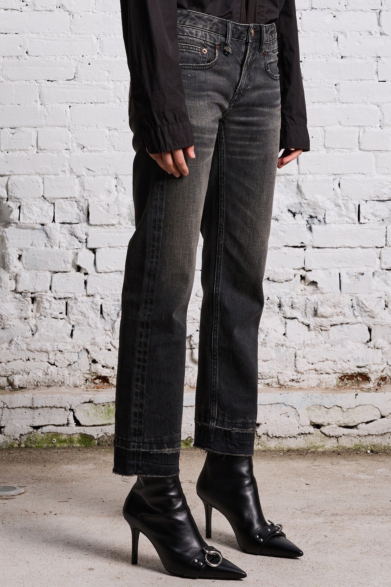 BOY STRAIGHT - HART SELVEDGE BLACK - R13