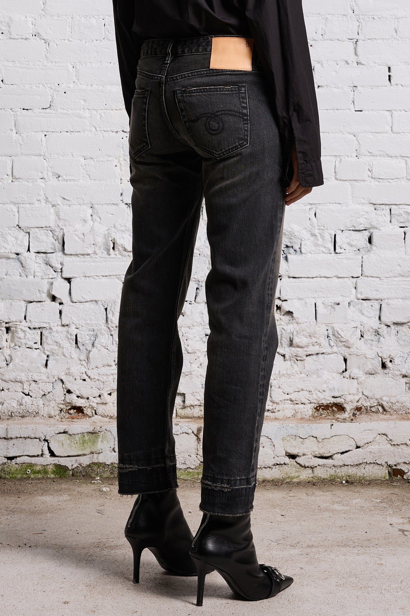 BOY STRAIGHT - HART SELVEDGE BLACK - R13