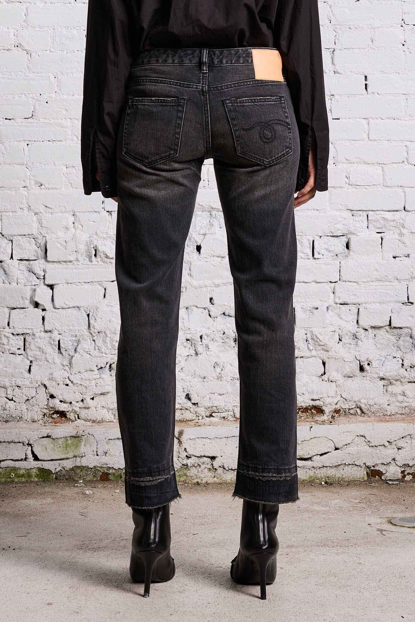 BOY STRAIGHT - HART SELVEDGE BLACK - R13