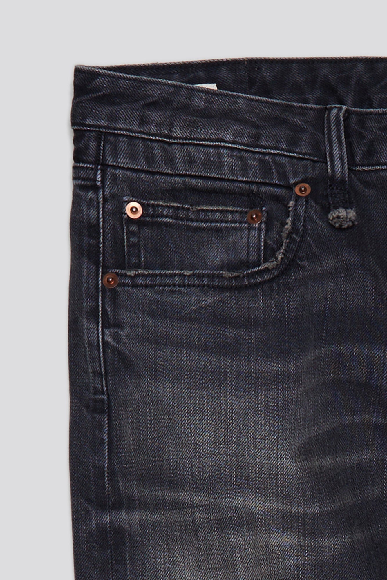 BOY STRAIGHT - HART SELVEDGE BLACK - R13