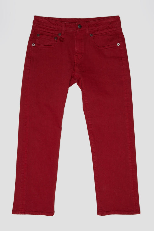 BOY STRAIGHT - VIVID RED STRETCH - R13