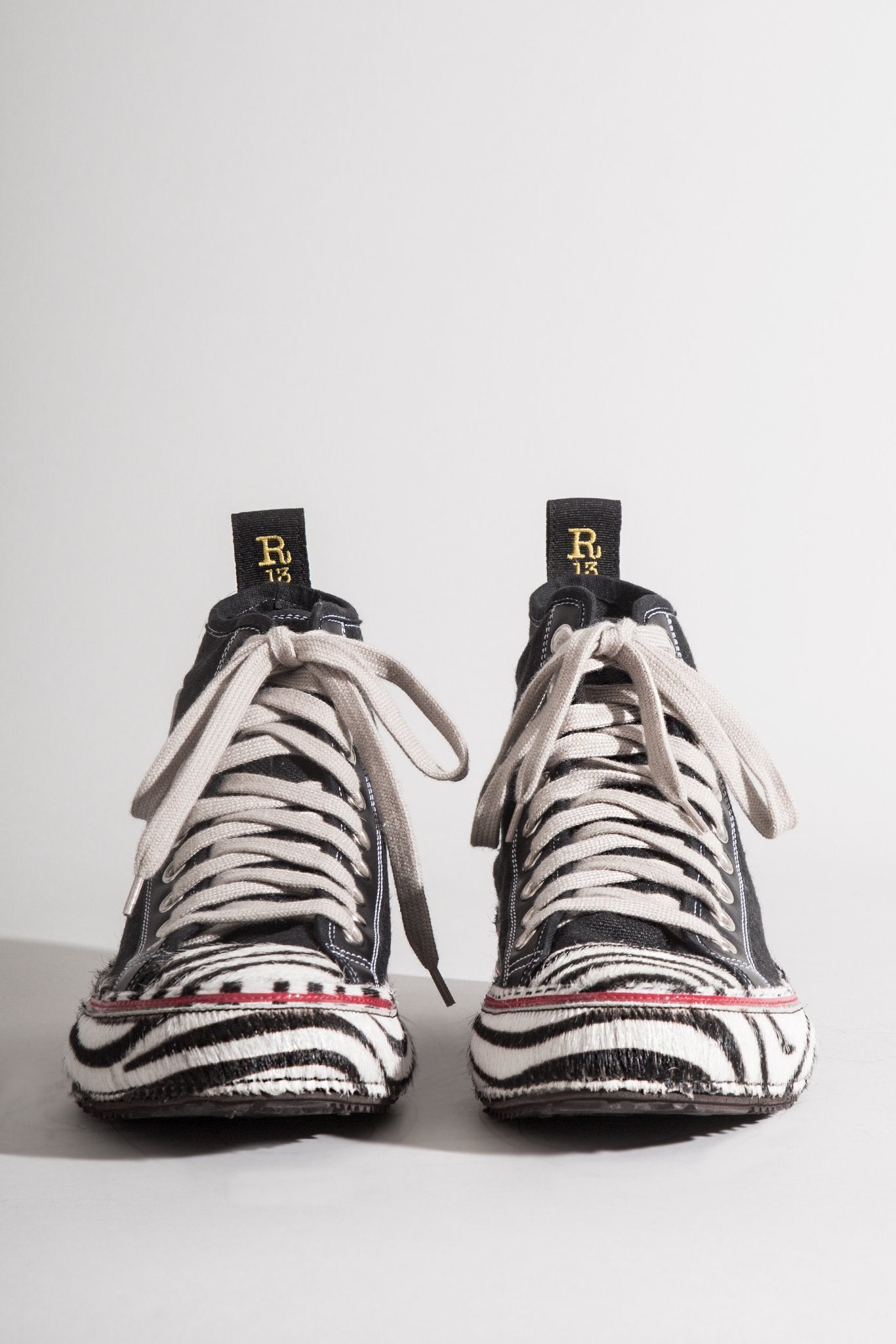 CLASSIC COURTNEY HIGH TOP - ZEBRA STRIPE - R13