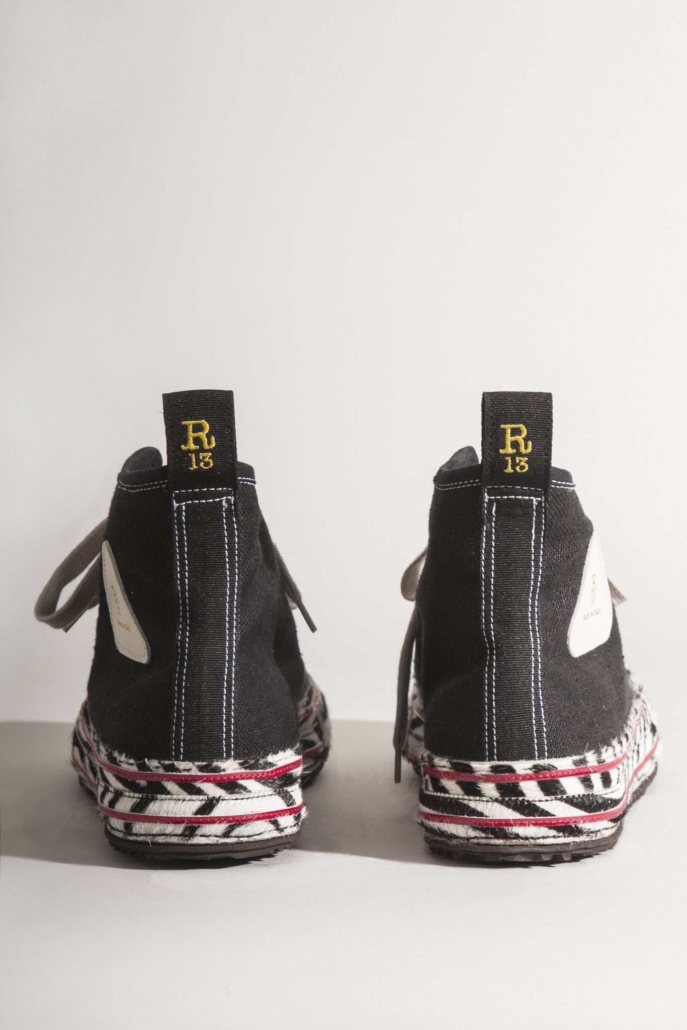 CLASSIC COURTNEY HIGH TOP - ZEBRA STRIPE - R13