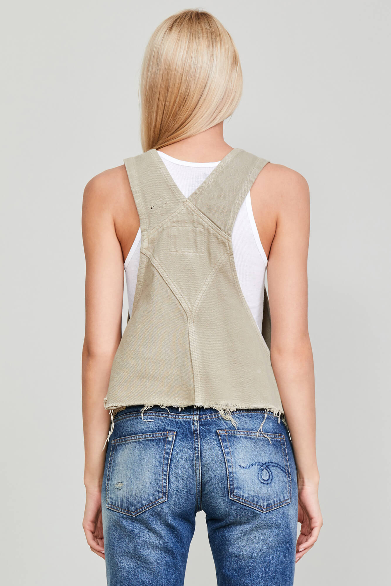 DAMON OVERALL BIB - KHAKI - R13