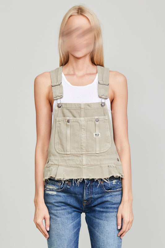 DAMON OVERALL BIB - KHAKI - R13