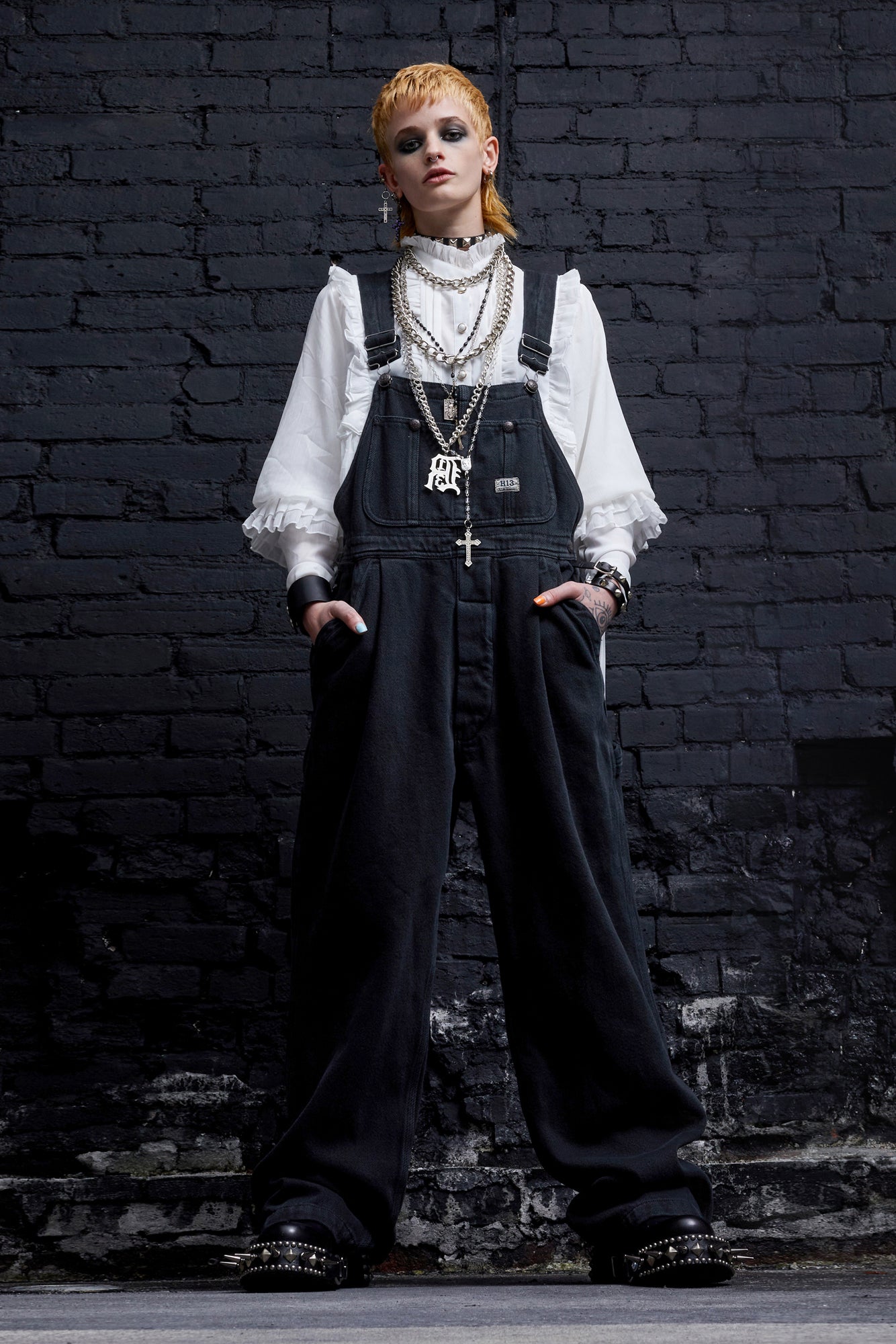 DAMON OVERALL - KOZE ASH BLACK - R13