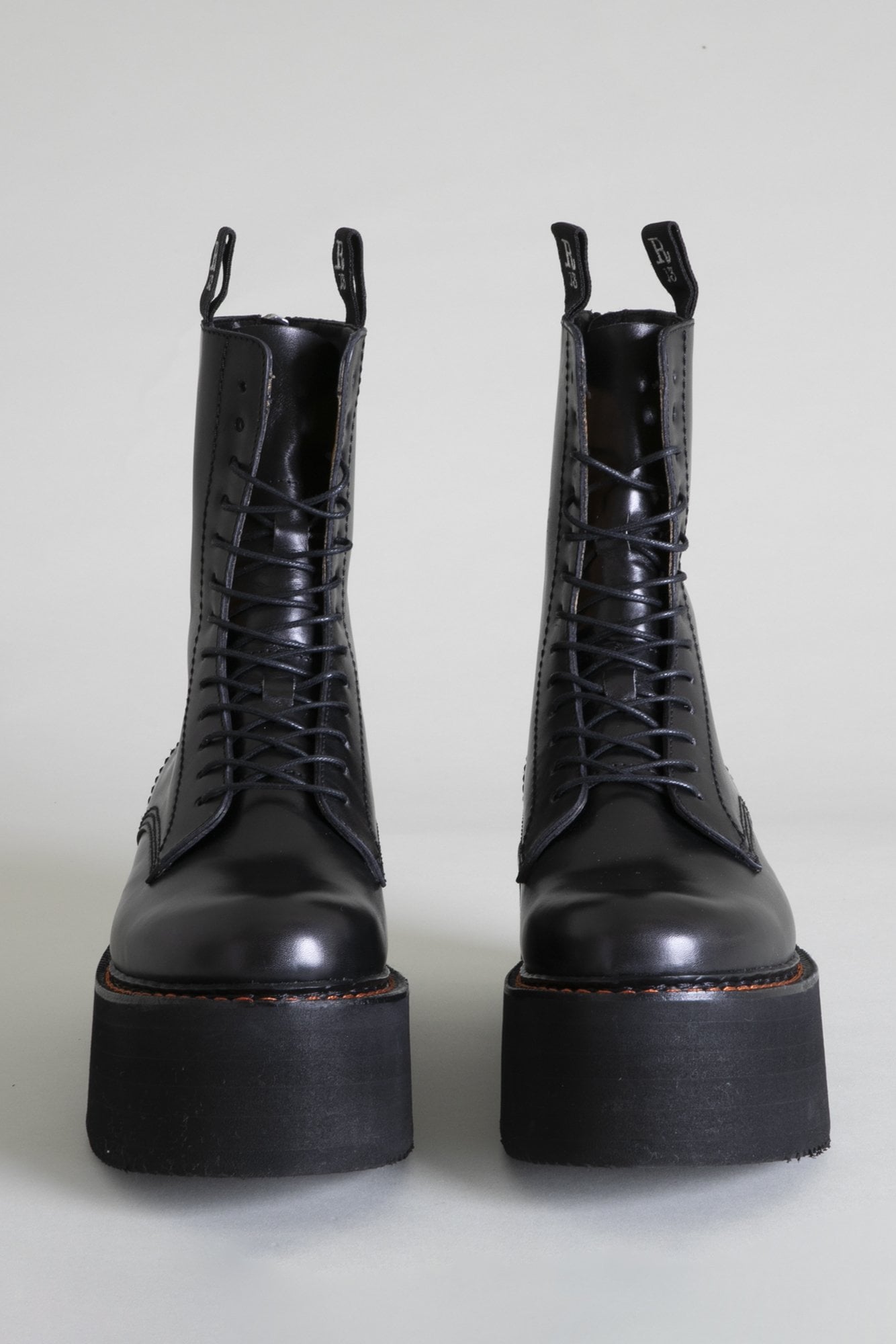 DOUBLE STACK BOOT BLACK