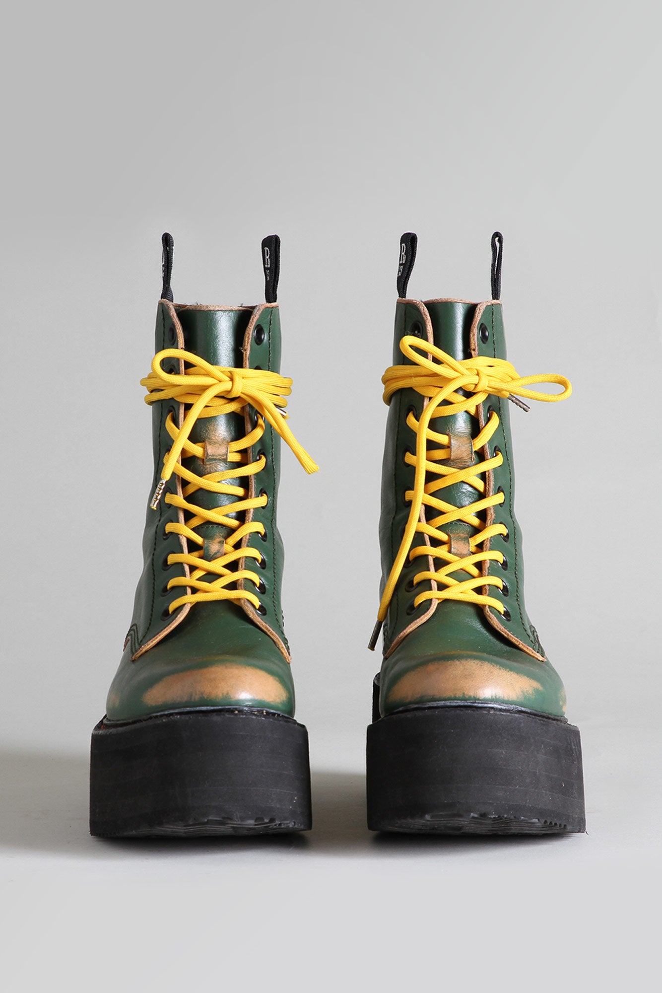 DOUBLE STACK BOOT - HUNTER GREEN REMOVE - R13