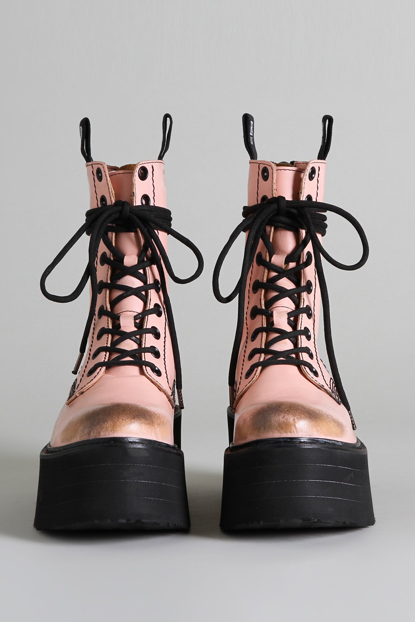 DOUBLE STACK BOOT - PINK - R13