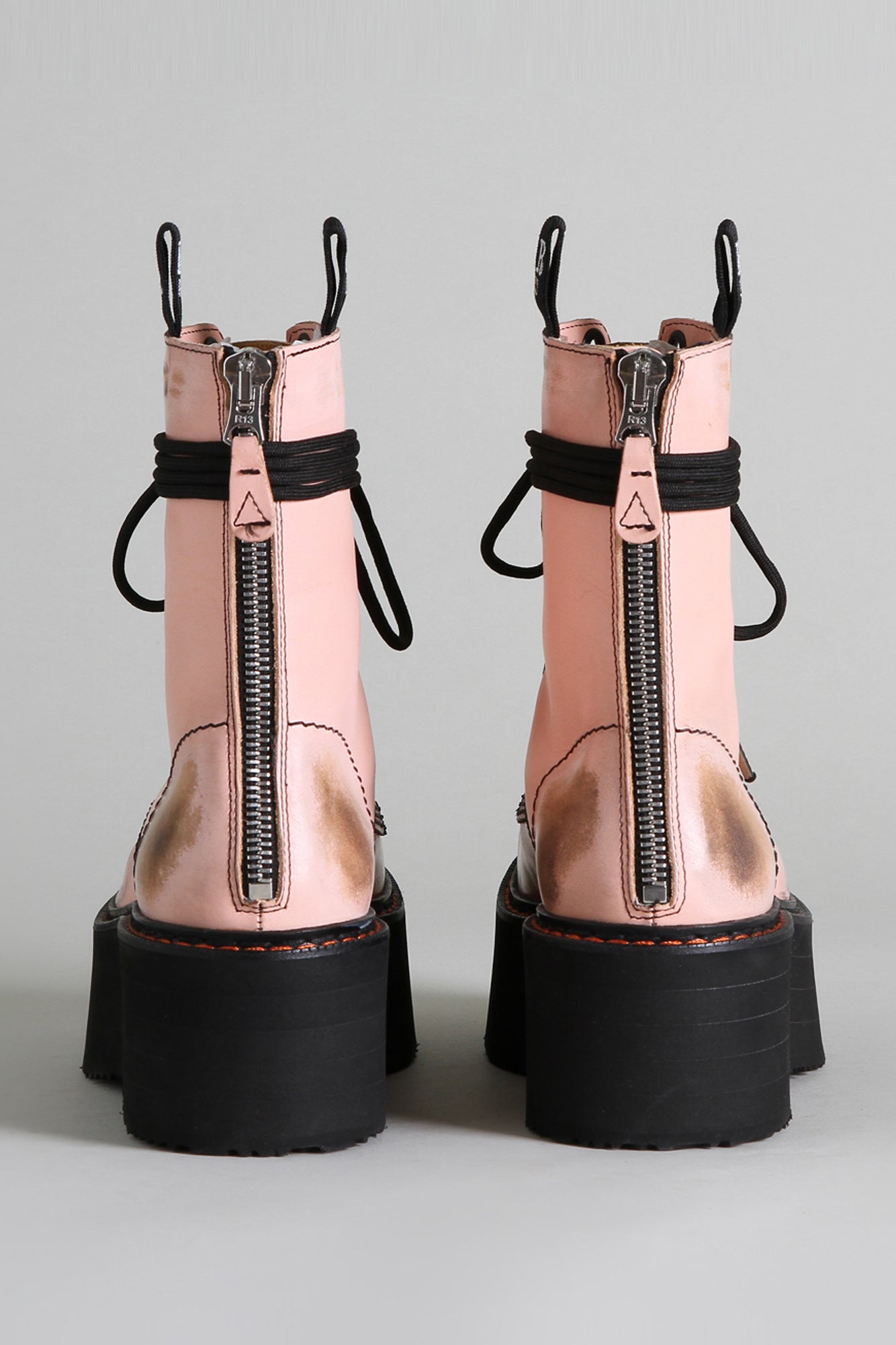 DOUBLE STACK BOOT - PINK - R13