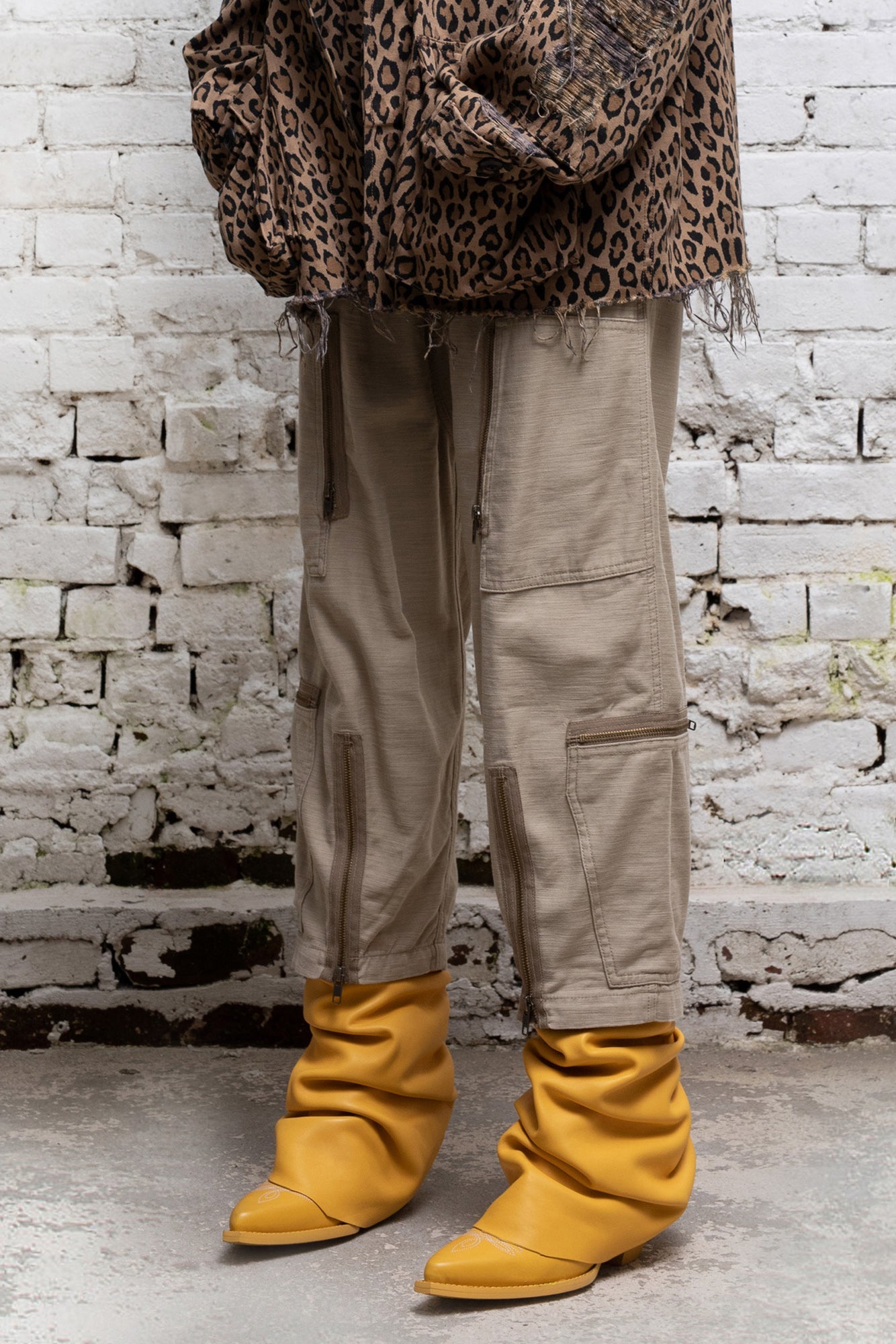 FLIGHT PANT - KHAKI - R13