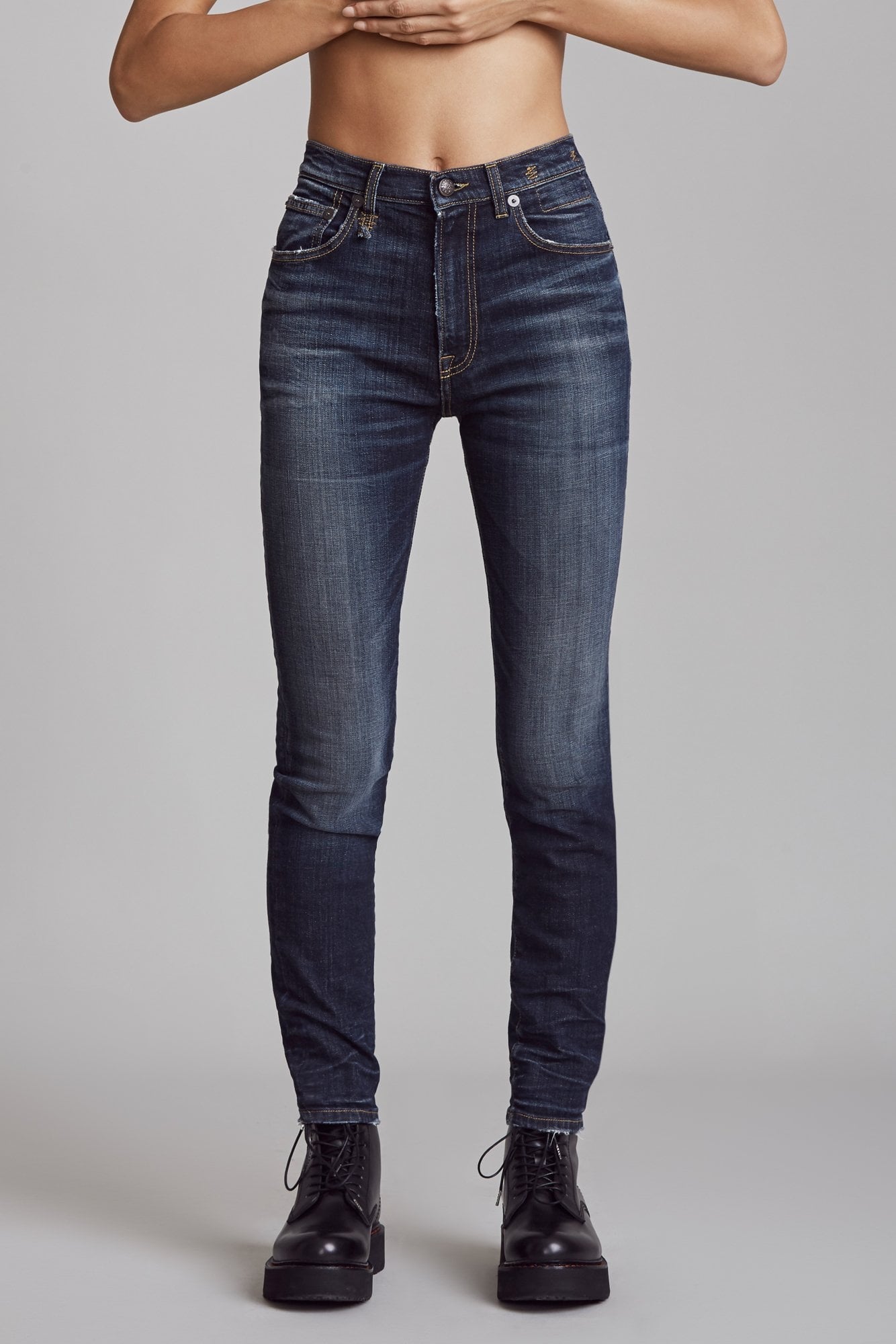 HIGH RISE SKINNY - HOWELL INDIGO - R13