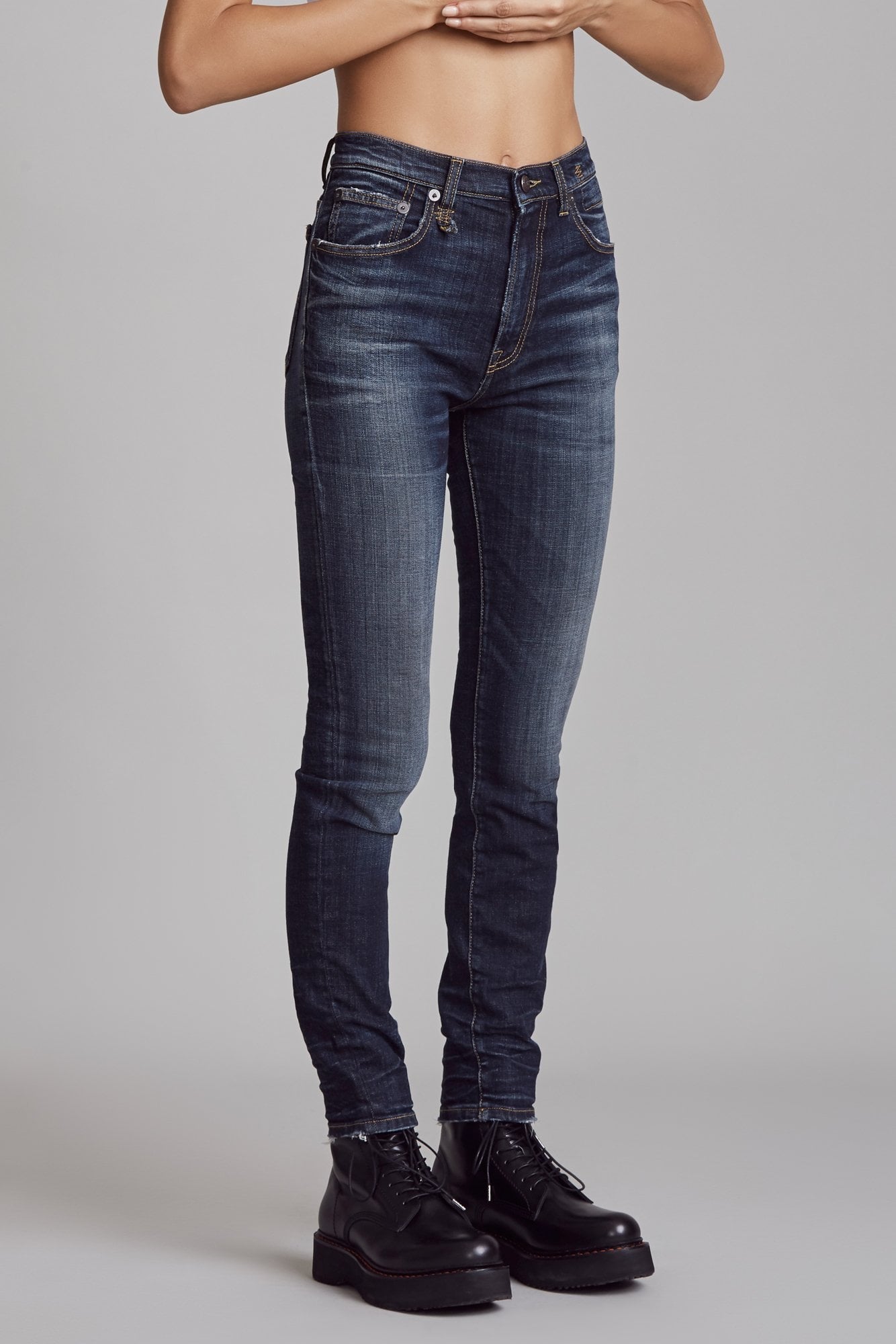 HIGH RISE SKINNY - HOWELL INDIGO - R13