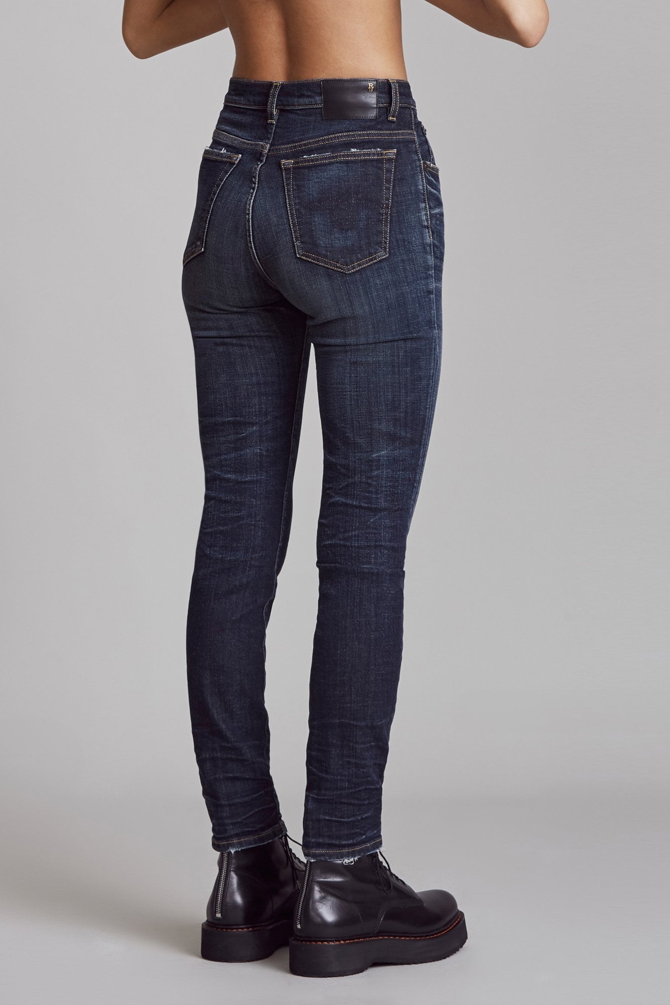 HIGH RISE SKINNY - HOWELL INDIGO - R13