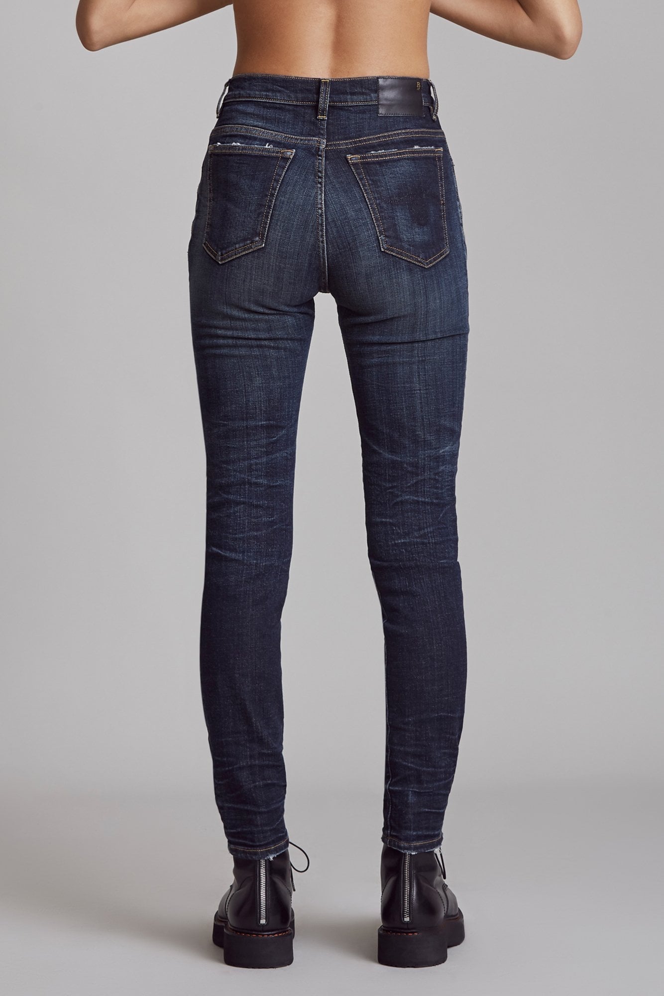 HIGH RISE SKINNY - HOWELL INDIGO - R13