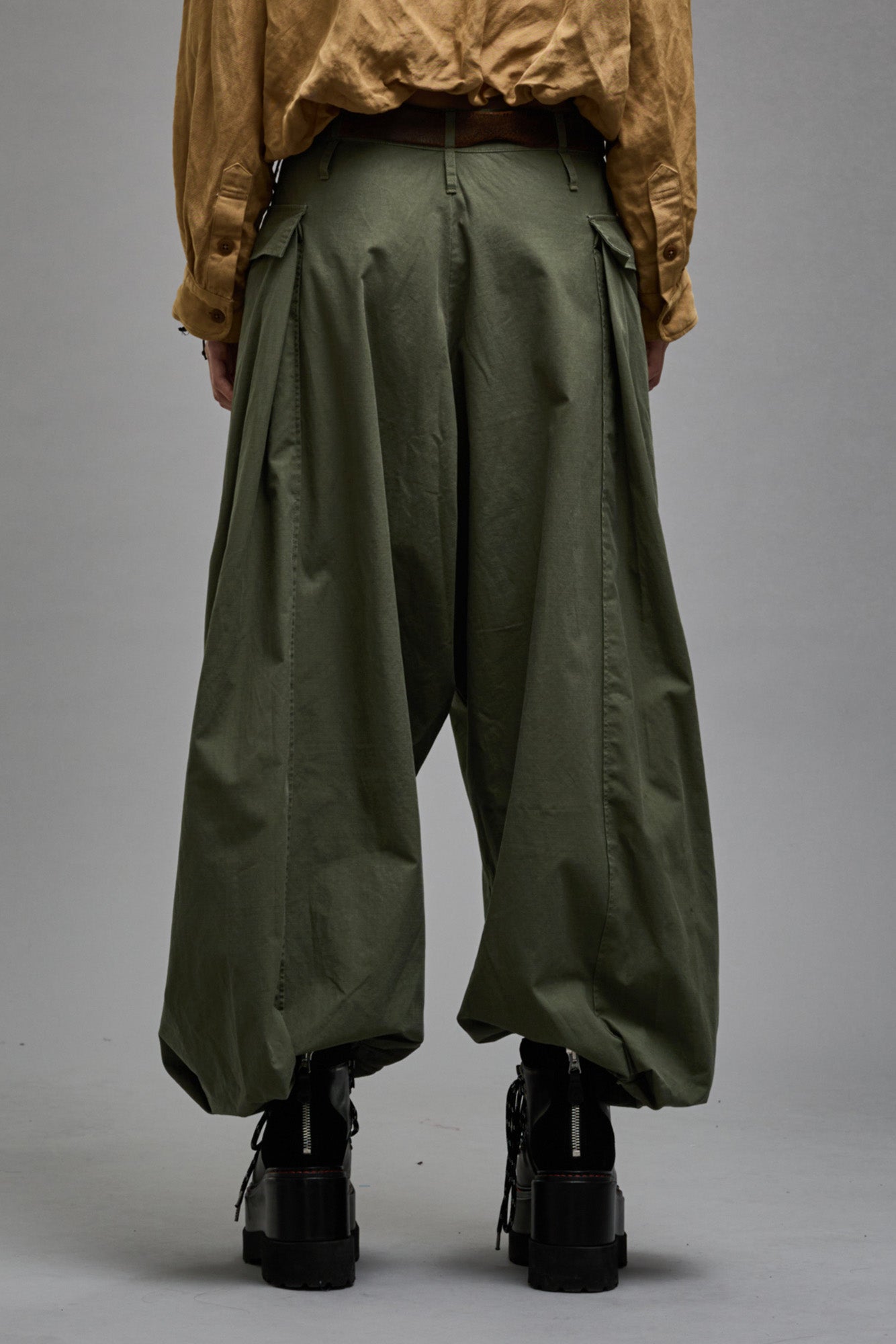 JESSE ARMY PANT - OLIVE RIPSTOP - R13