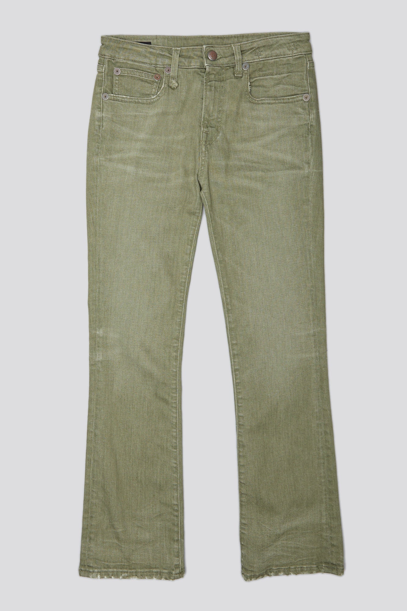 KICK FIT - OLIVE GREEN STRETCH - R13