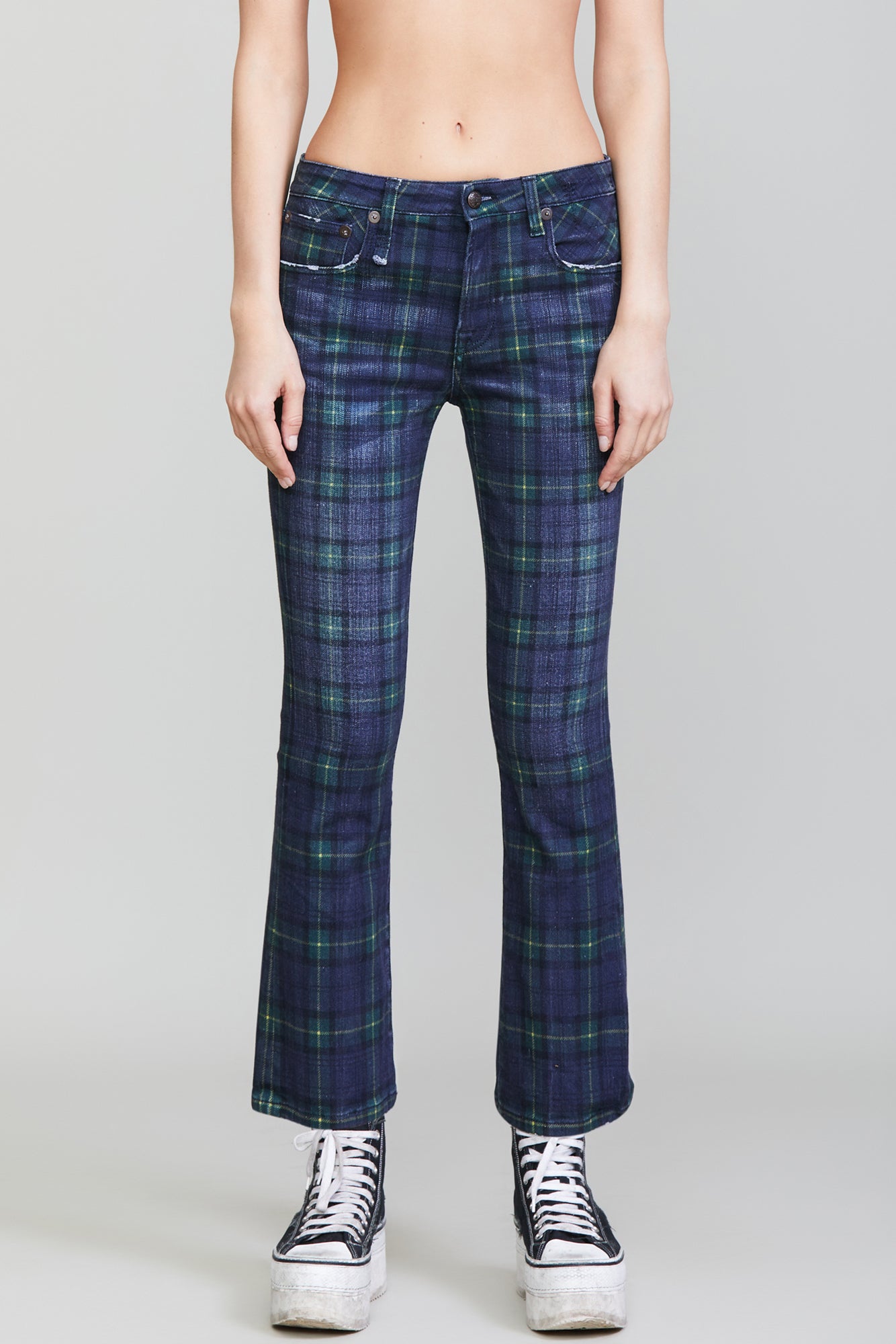 KICK FIT - PRINTED TARTAN - R13