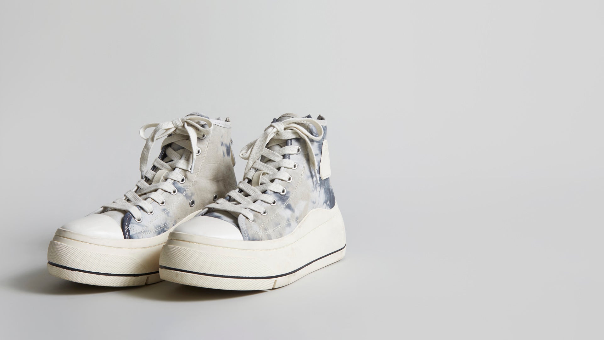 KURT HIGH TOP - GREY TIE-DYE - R13