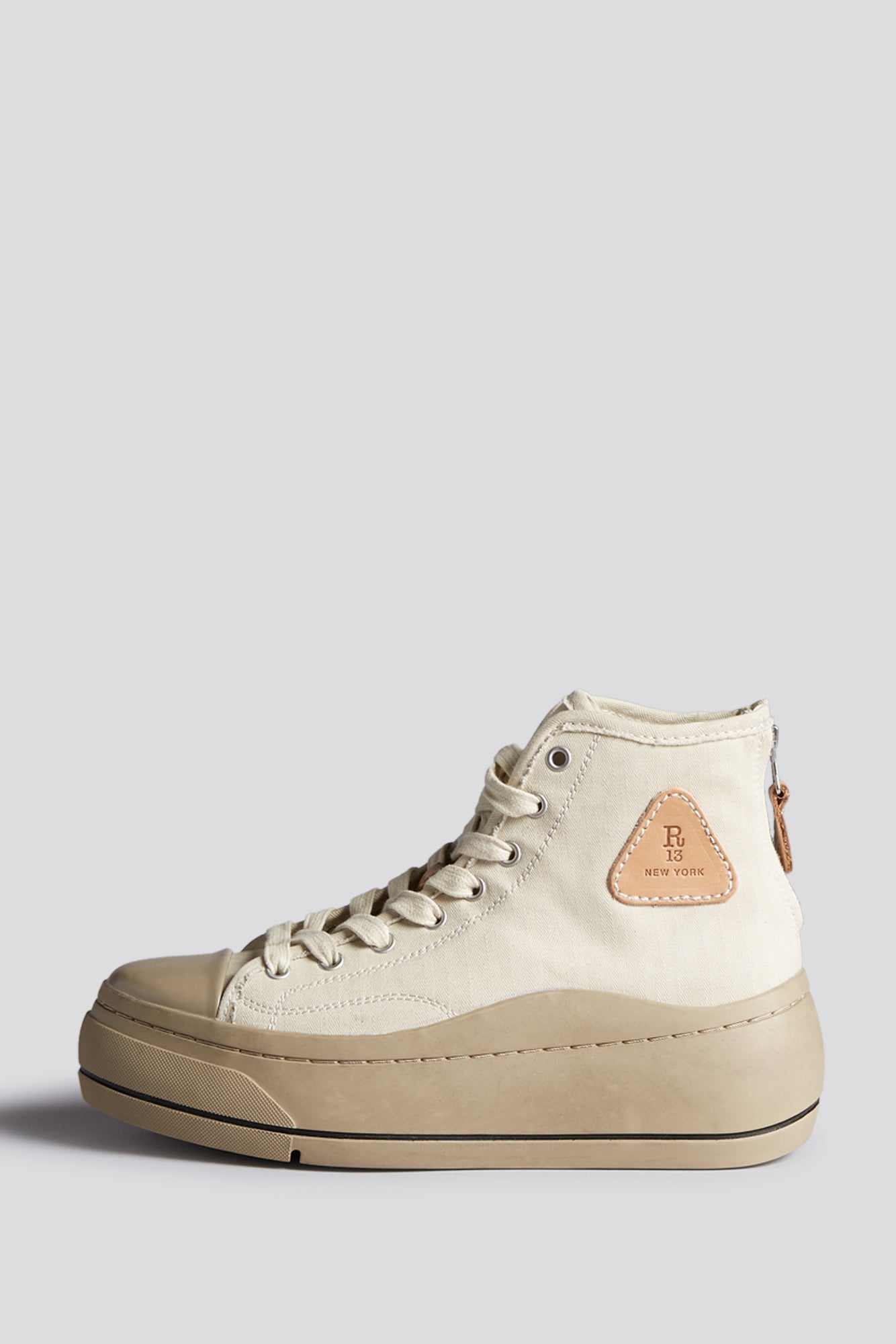 KURT HIGH TOP - NATURAL HERRINGBONE - R13