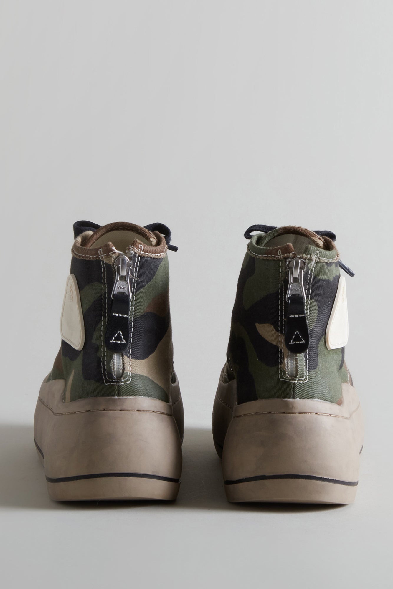 KURT HIGH TOP SNEAKER- CAMO & BROWN - R13