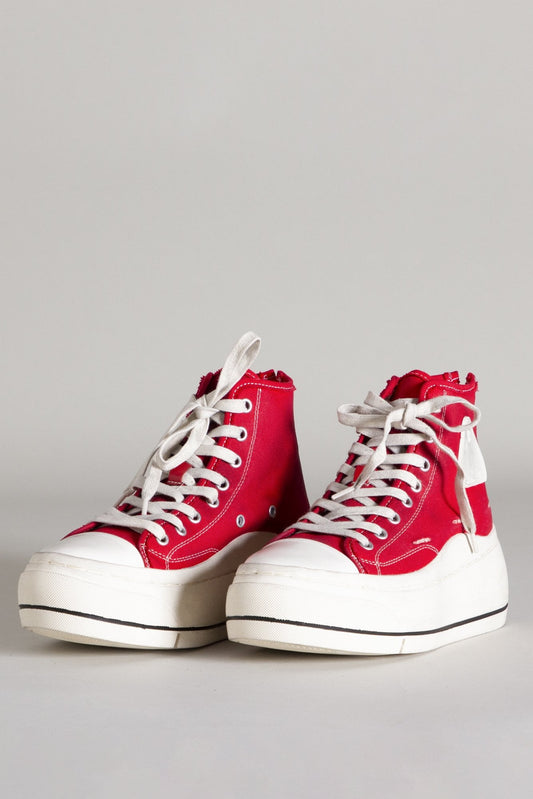 KURT HIGH TOP SNEAKER - RED - R13