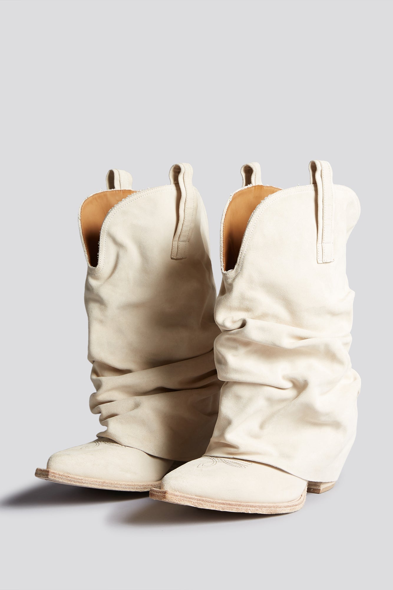 LOW RIDER COWBOY BOOT - IVORY - R13