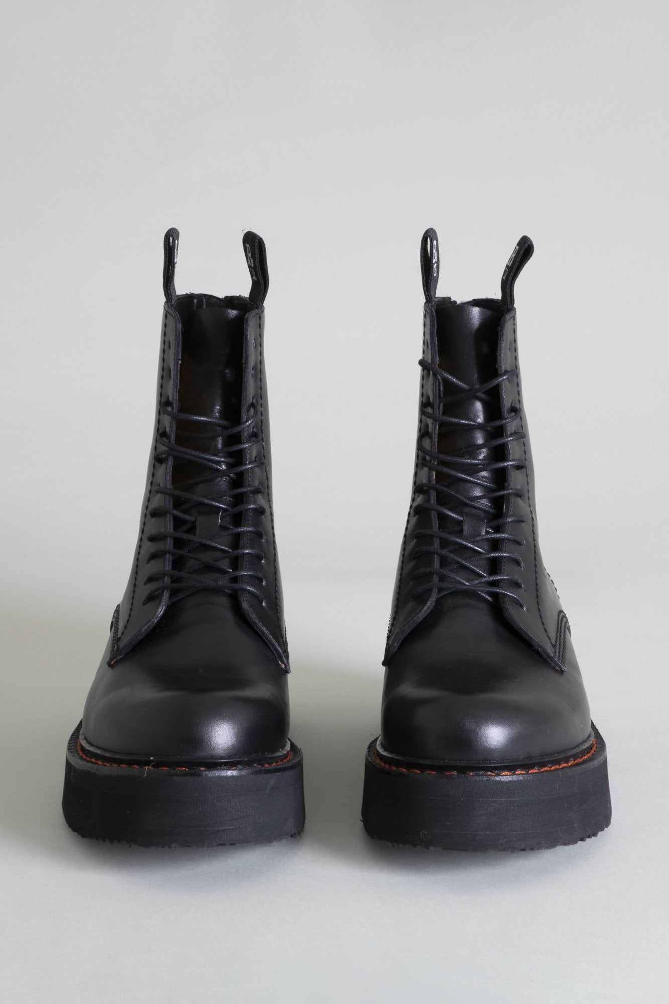 MEN'S SINGLE STACK BOOT - BLACK - R13