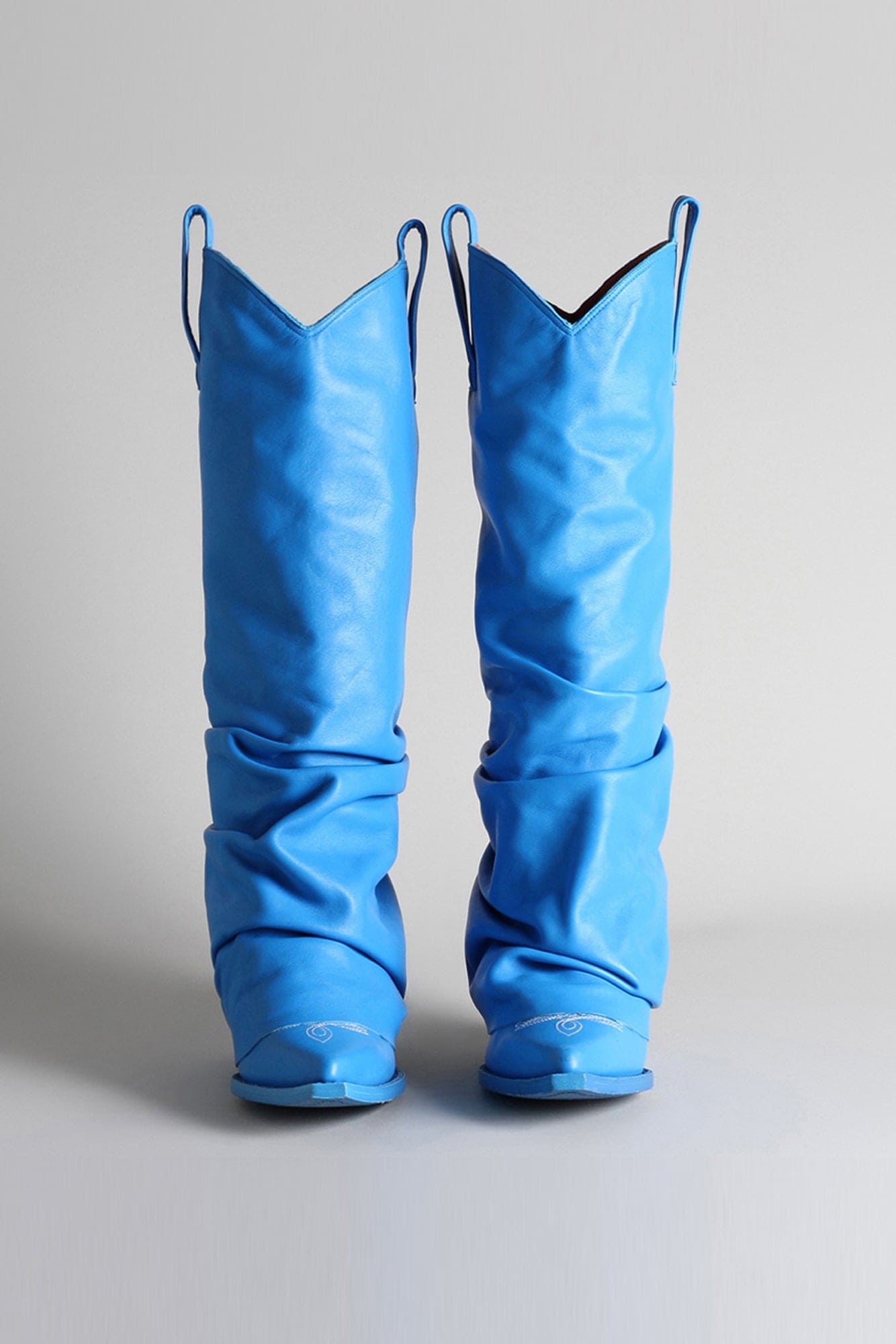 MID COWBOY BOOT - ELECTRIC BLUE - R13