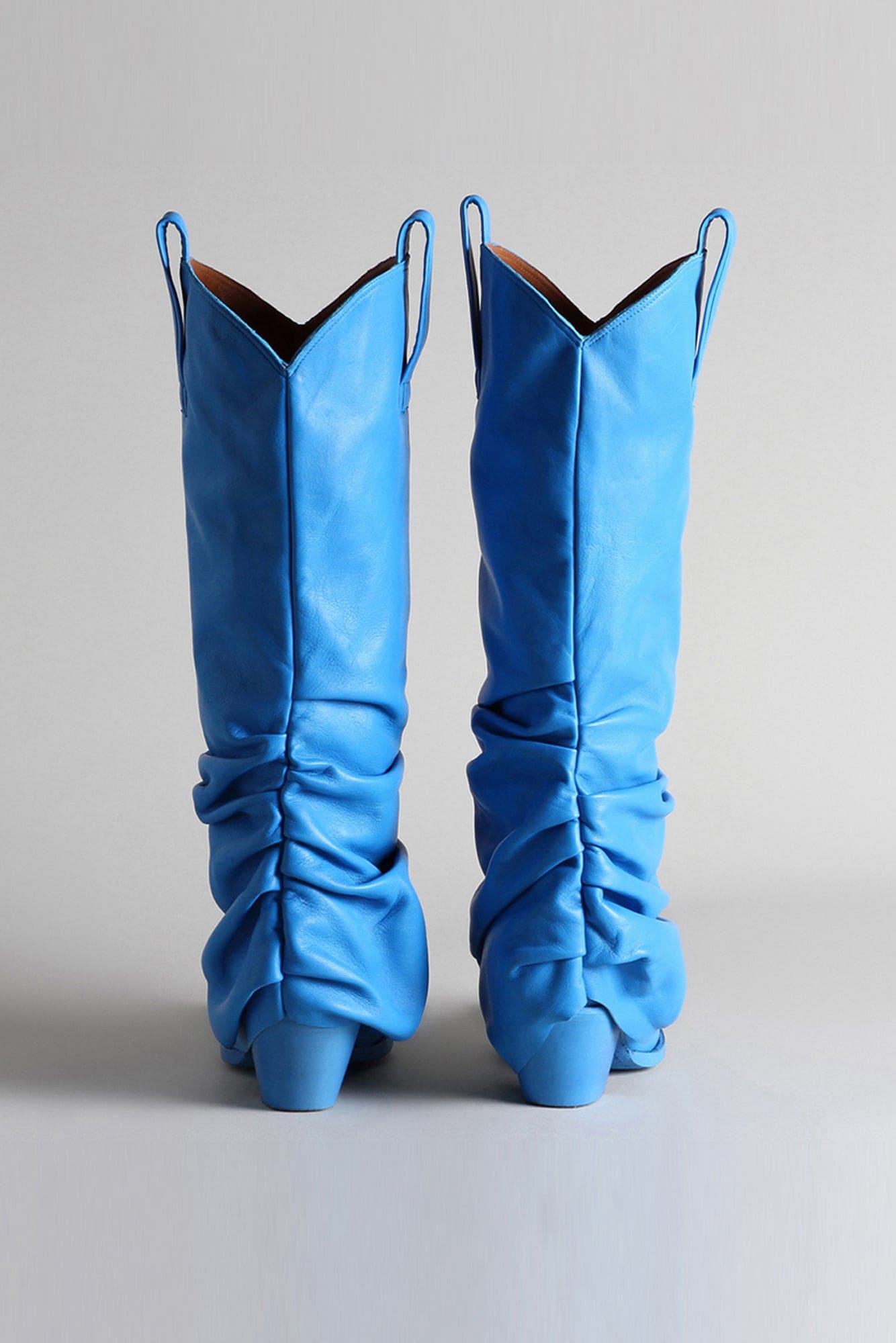 MID COWBOY BOOT - ELECTRIC BLUE - R13