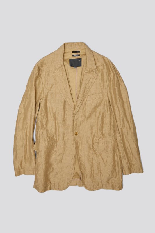 OVERSIZED RAGGED BLAZER - KHAKI - R13