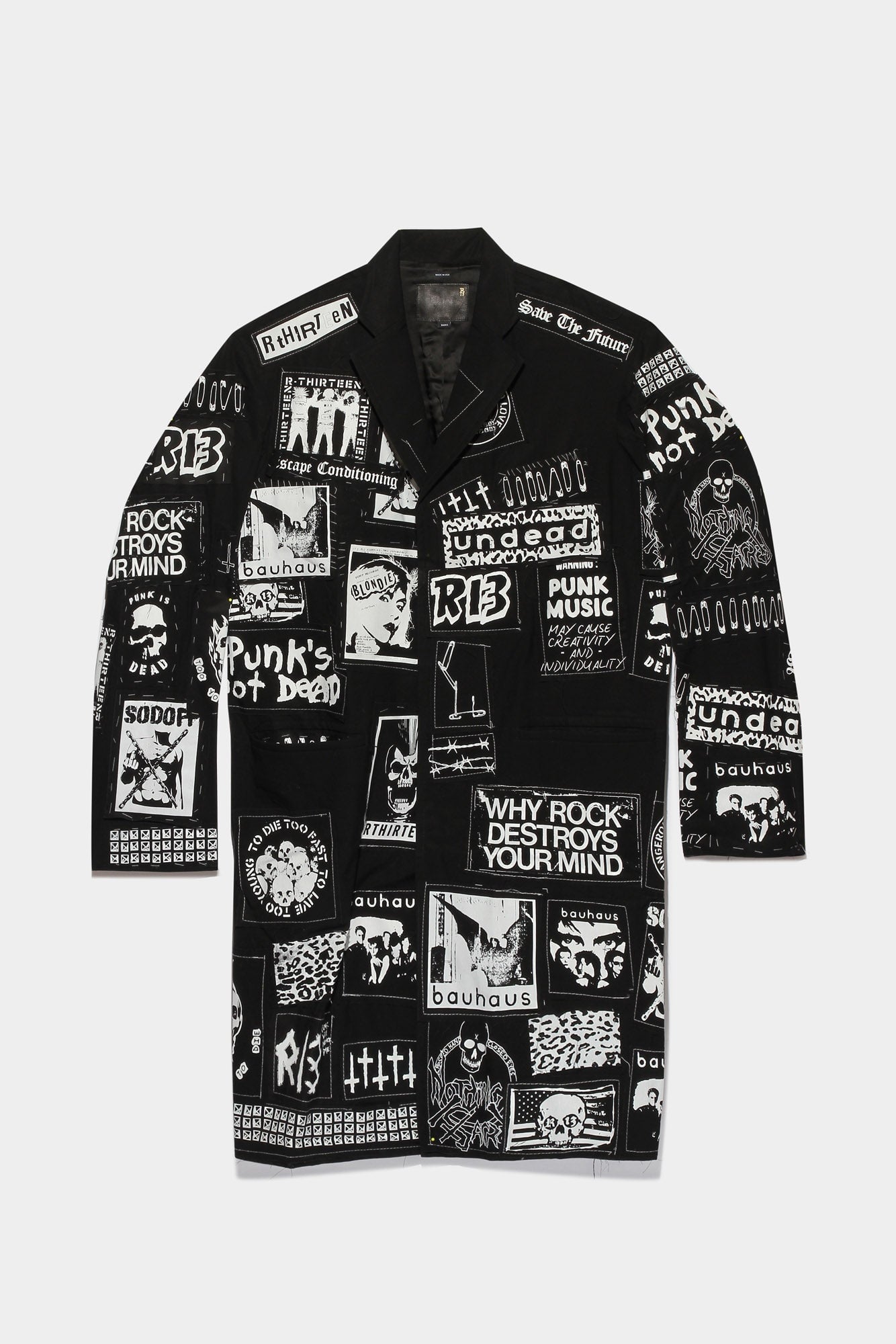 PUNK PATCH COAT - R13