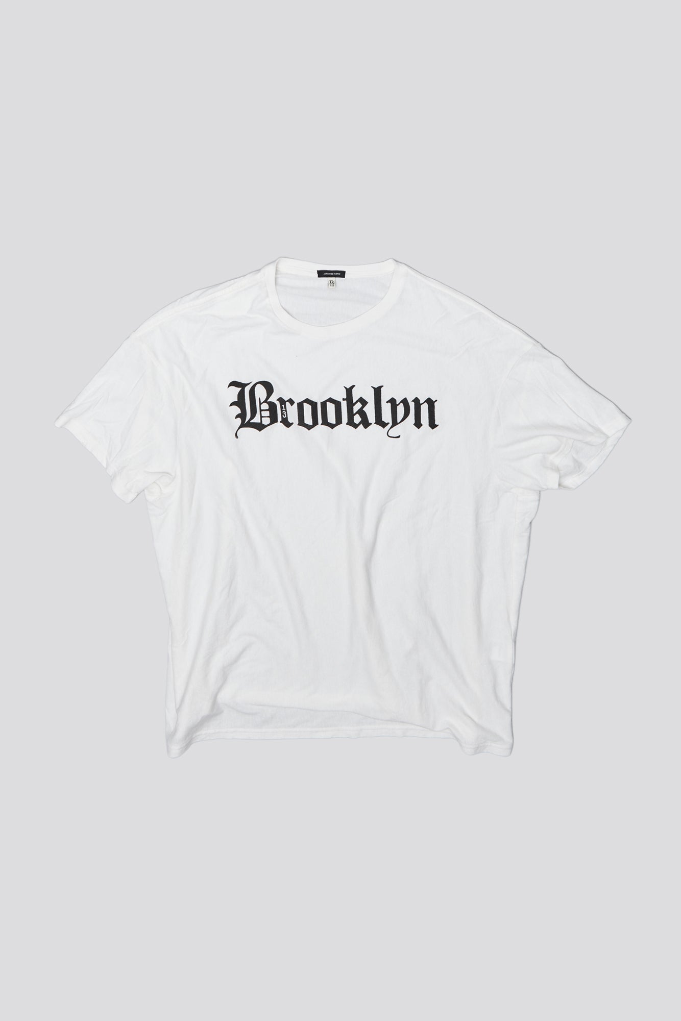 R13 BROOKLYN RELAXED T - ECRU - R13