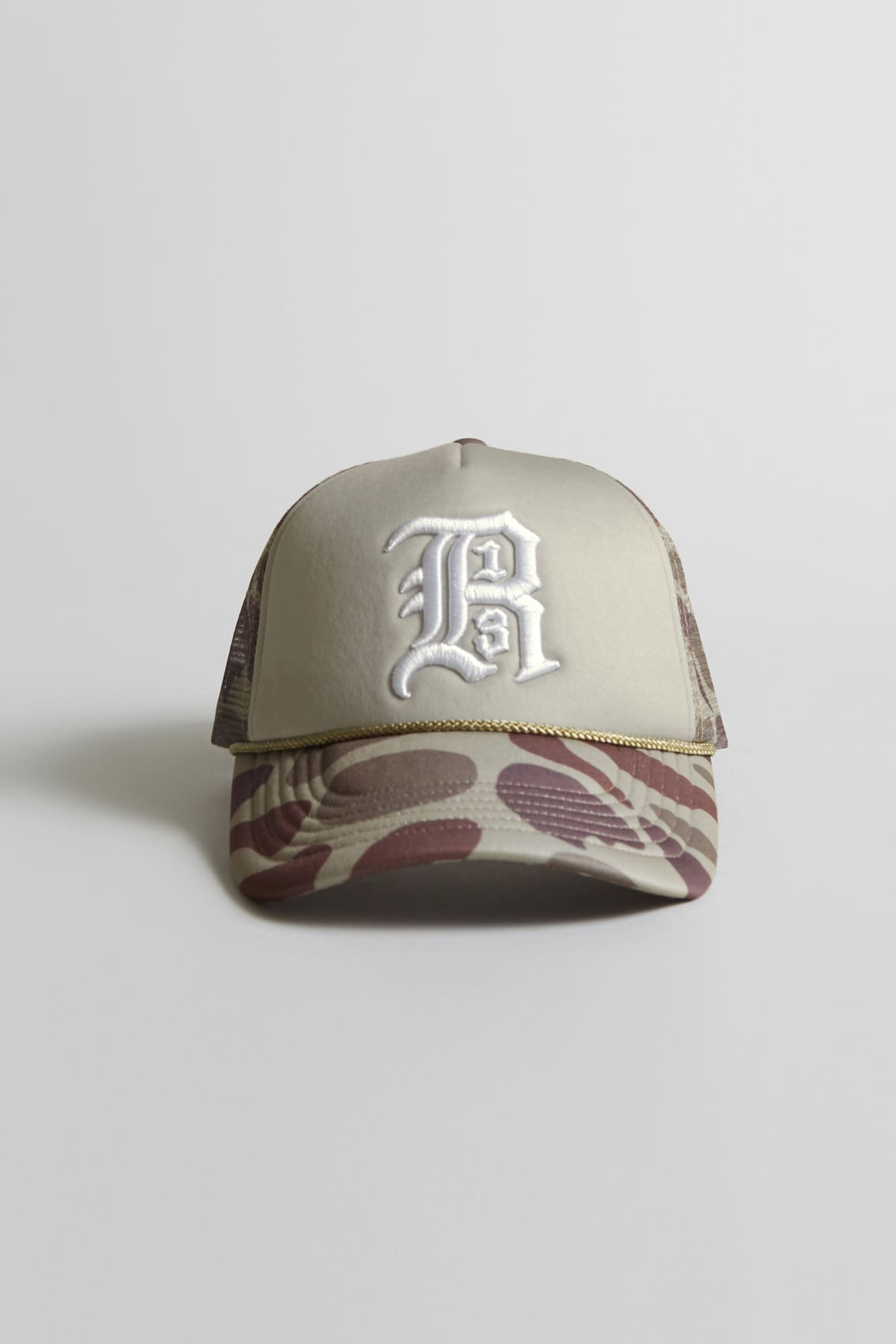 R13 TRUCKER HAT - CAMOUFLAGE - R13