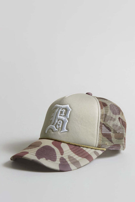 R13 TRUCKER HAT - CAMOUFLAGE - R13