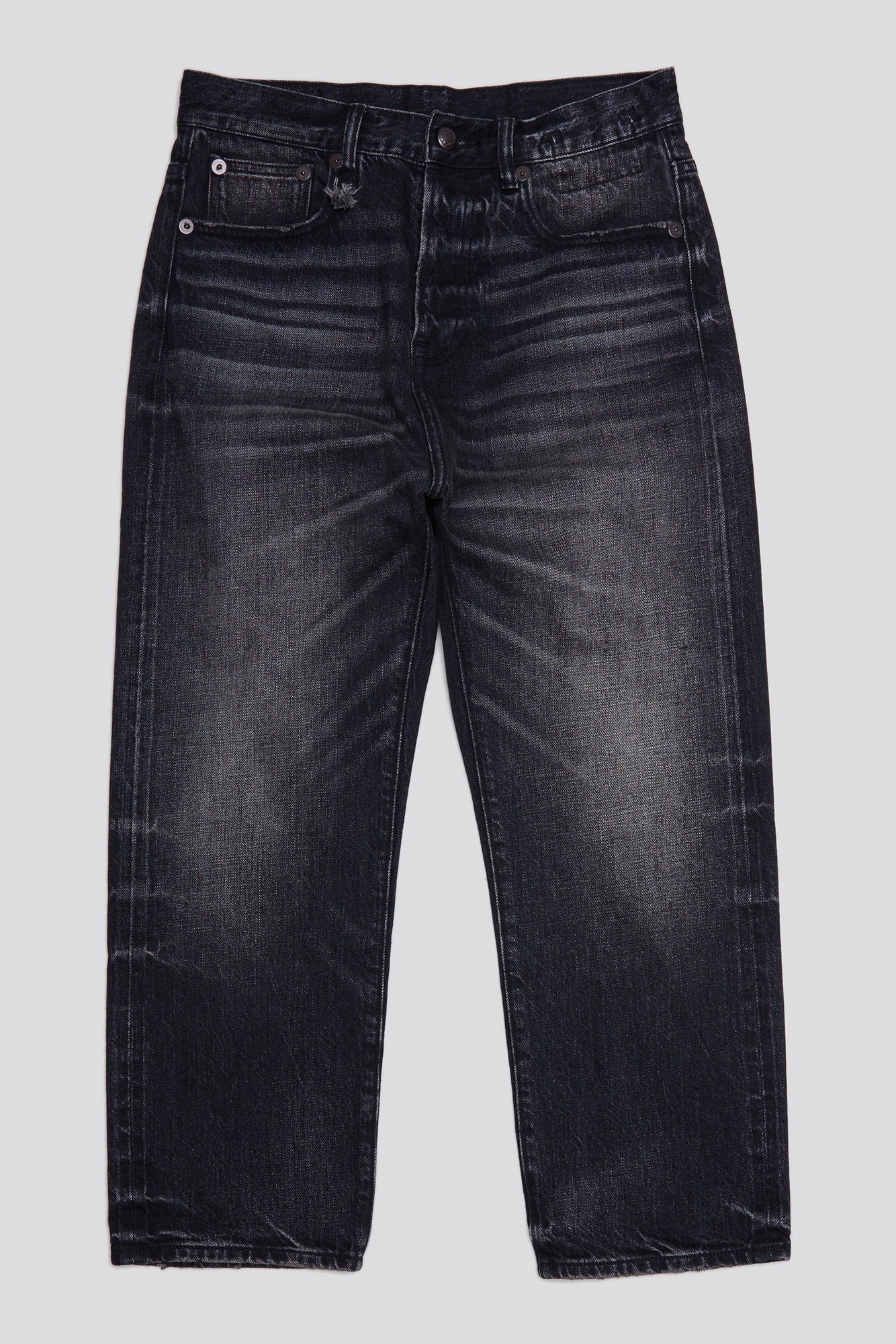 ROMEO JEAN - ETON SELVEDGE BLACK - R13