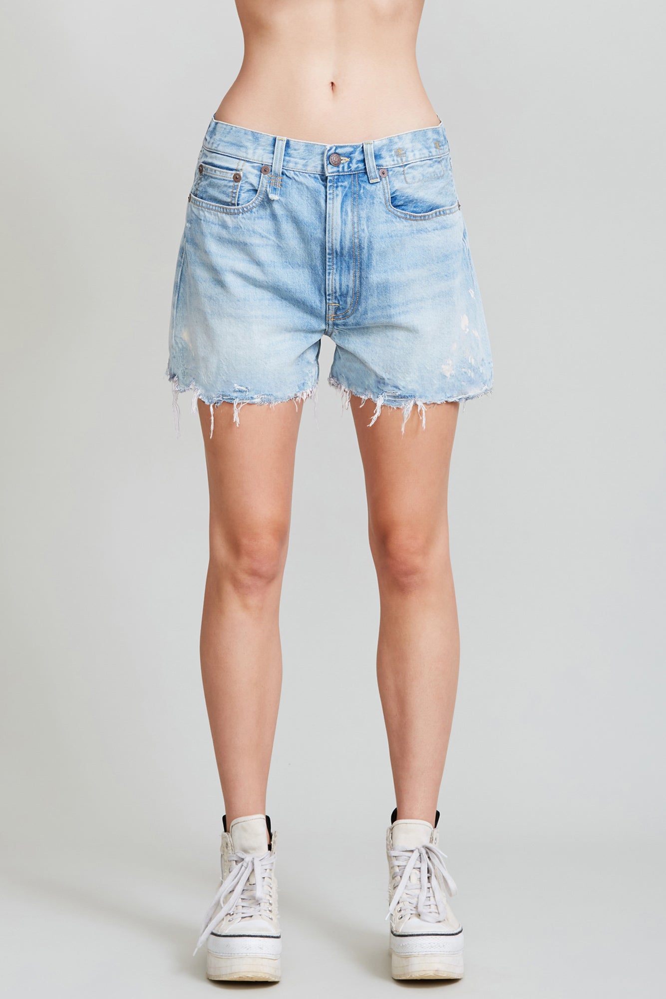 ROSE BAGGY SHORT - STEVIE BLUE - R13