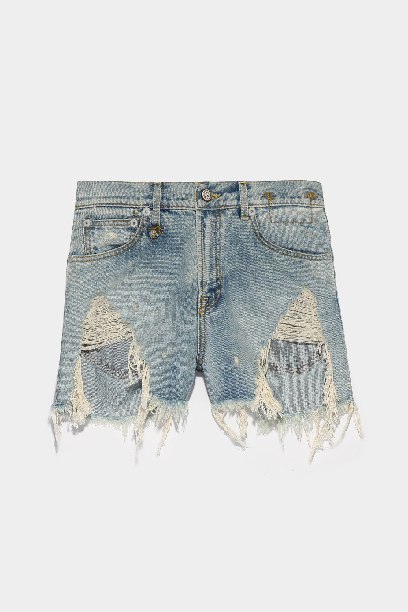 SHREDDED SLOUCH SHORT - TILLY - R13