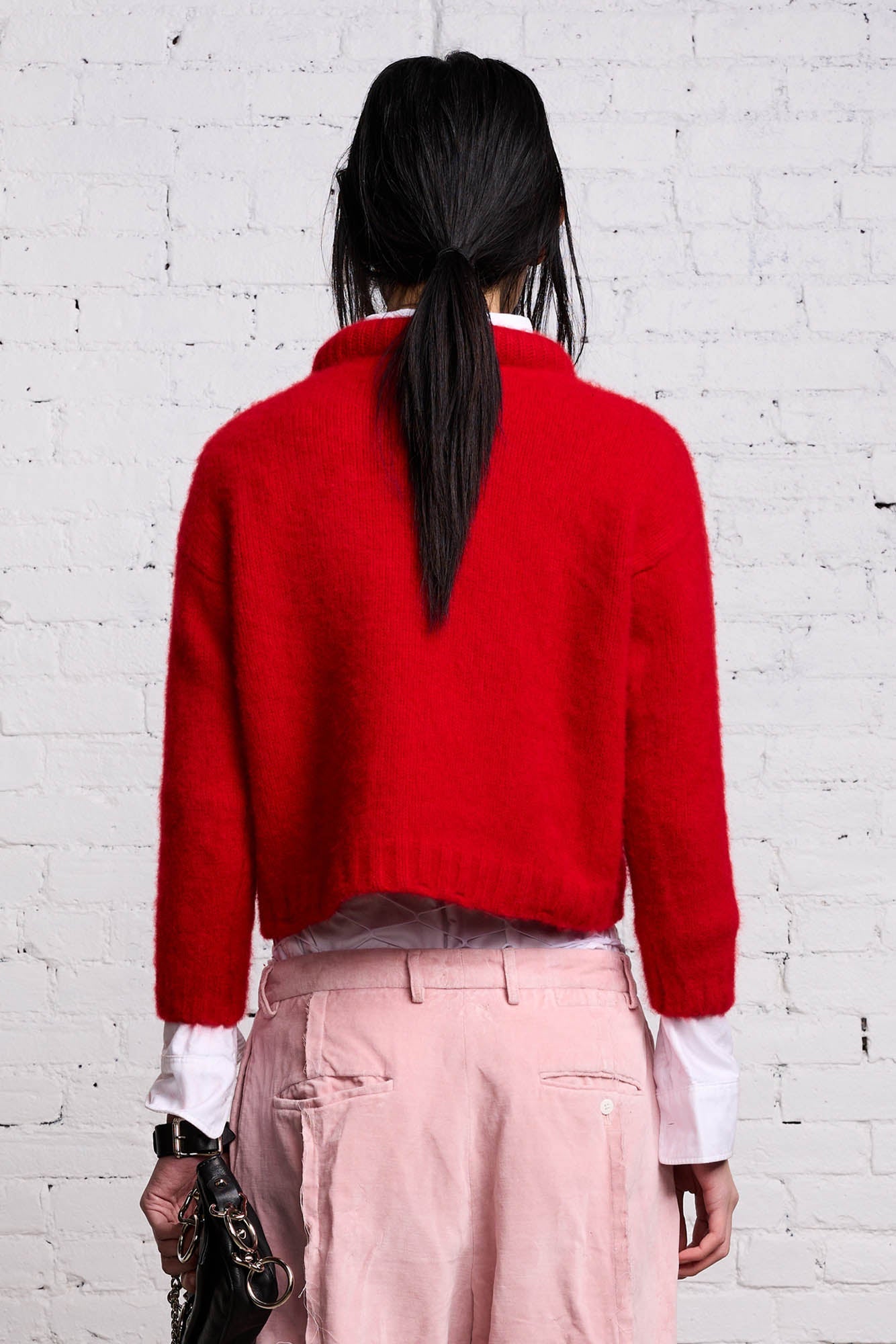 SHRUNKEN CREWNECK - RED - R13