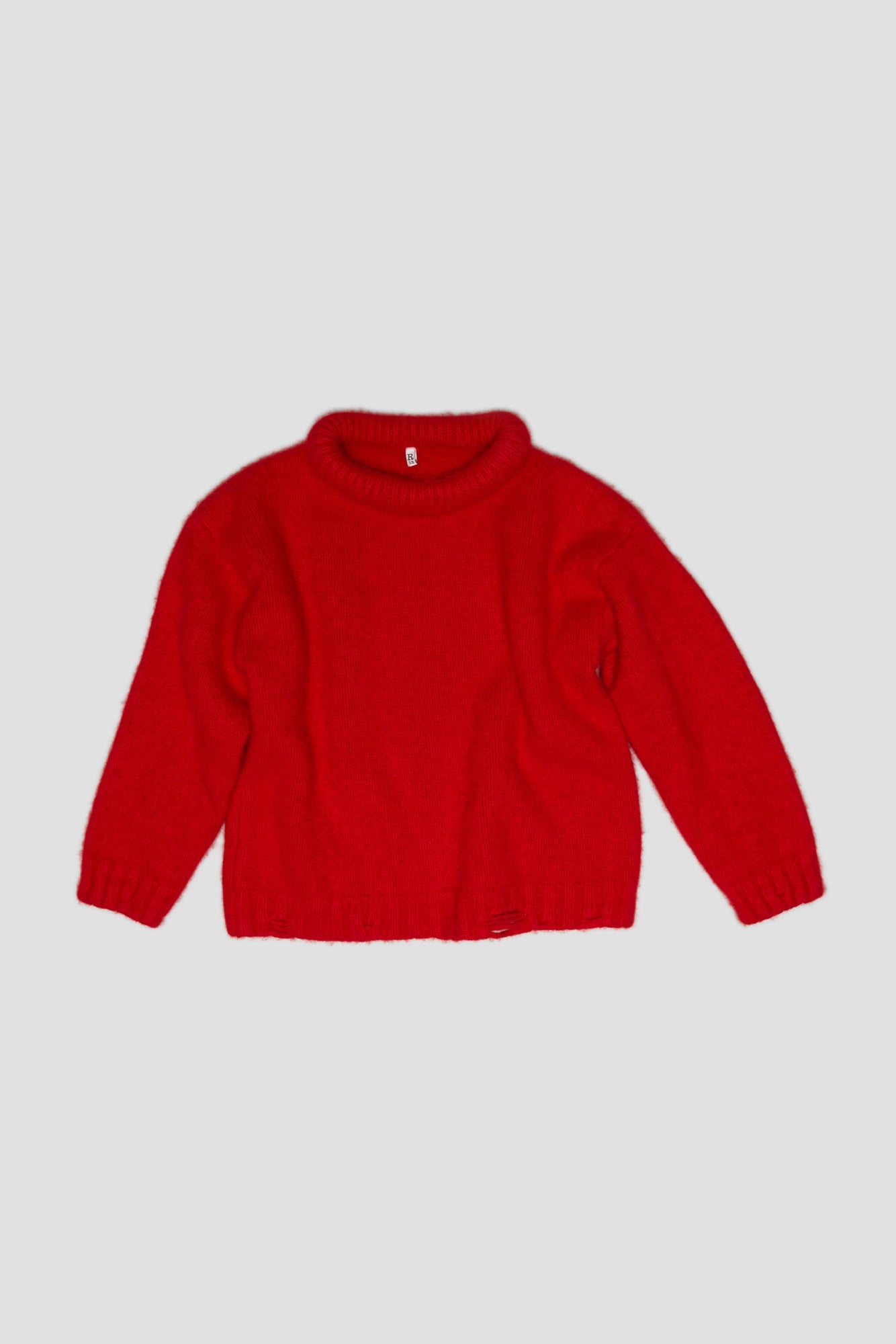 SHRUNKEN CREWNECK - RED - R13