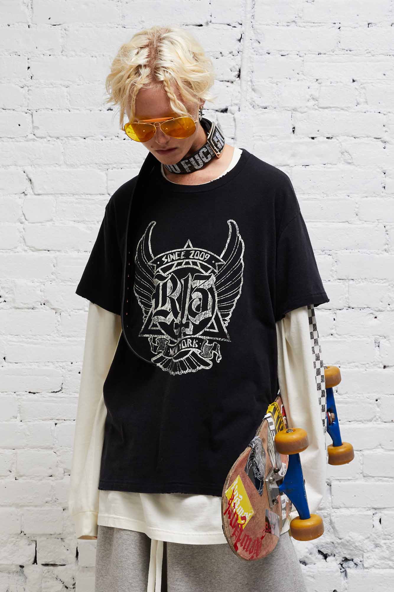 SKATE BOY T - BLACK - R13