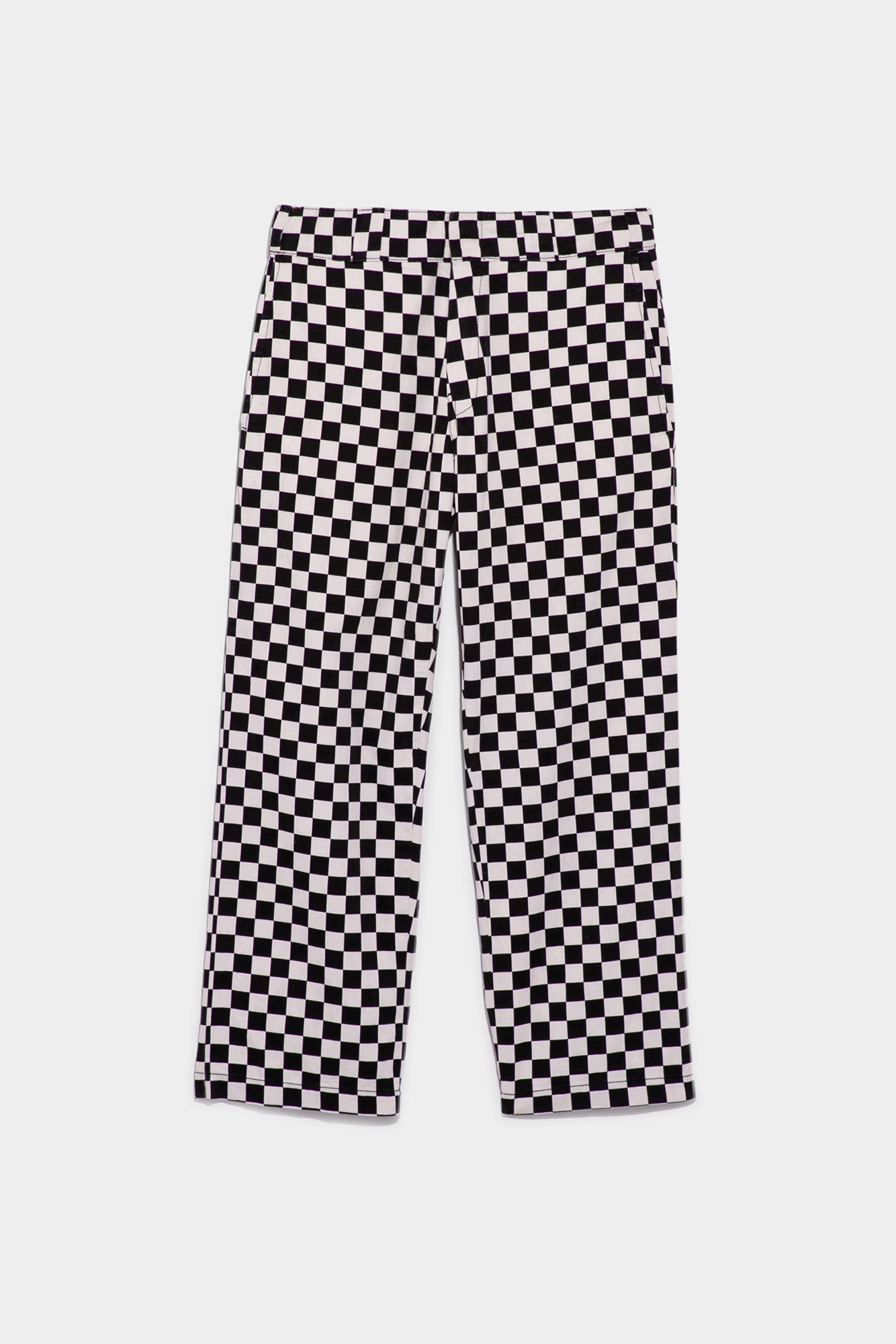 SLOUCH PANT - BLACK CHECKER - R13