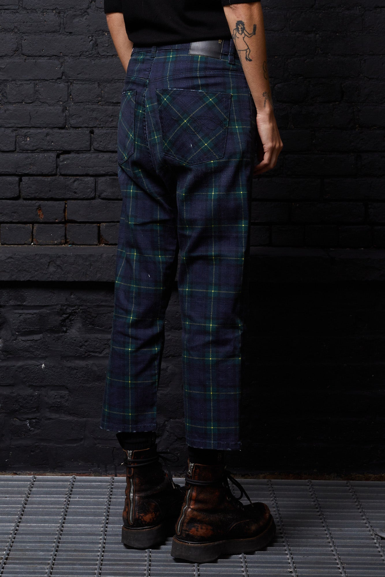 TAILORED DROP - PRINTED TARTAN - R13