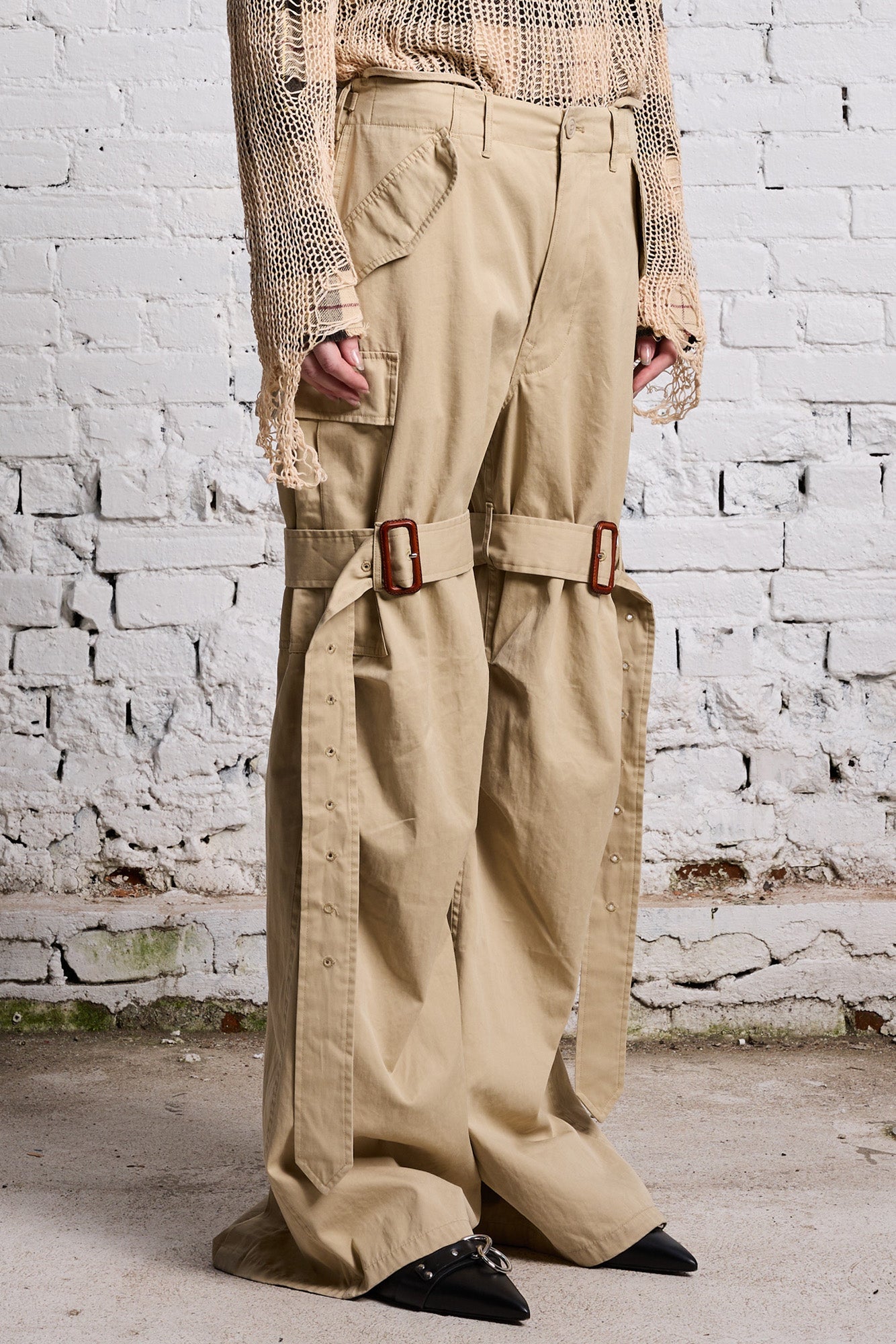 TRENCH CARGO - LIGHT KHAKI - R13