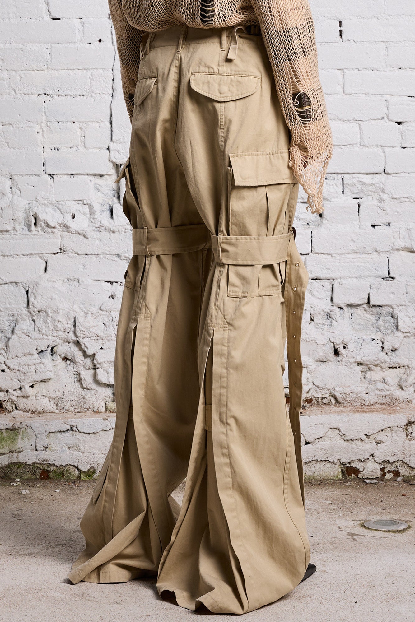 TRENCH CARGO - LIGHT KHAKI - R13